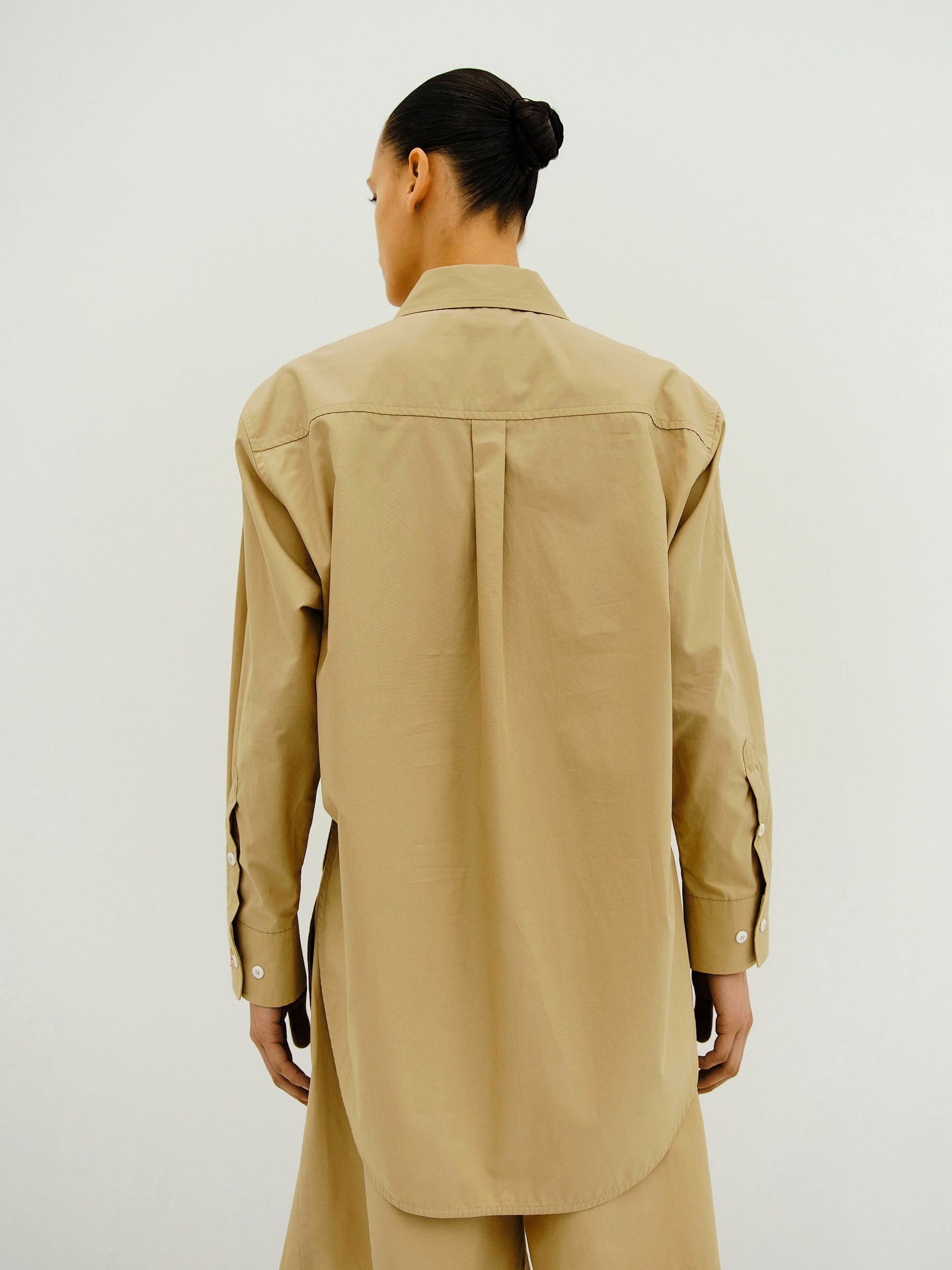 KEITH SHIRT / ALMOND MILK