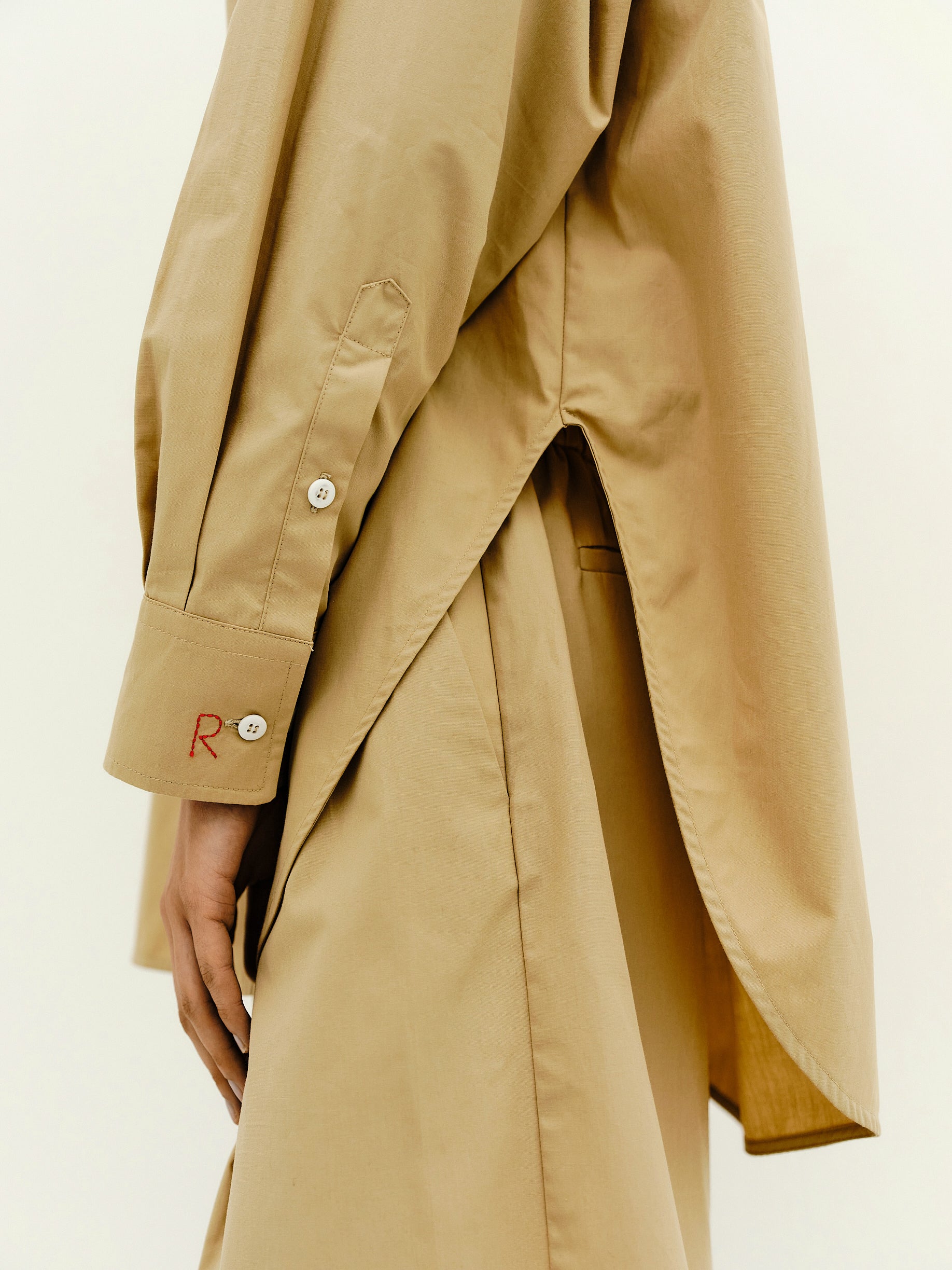 KEITH SHIRT / ALMOND MILK