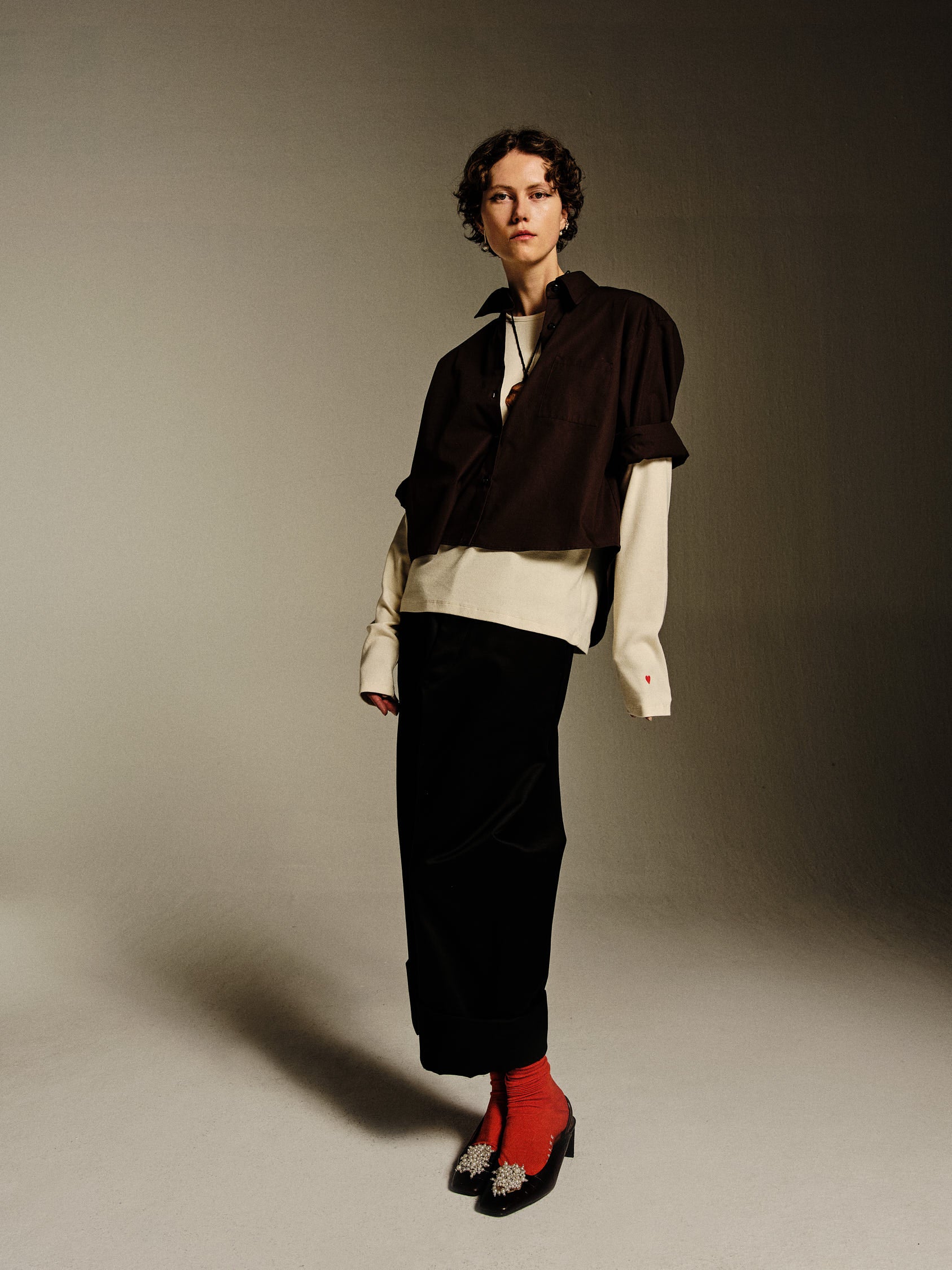 LOU LOU SHIRT / CHOCO