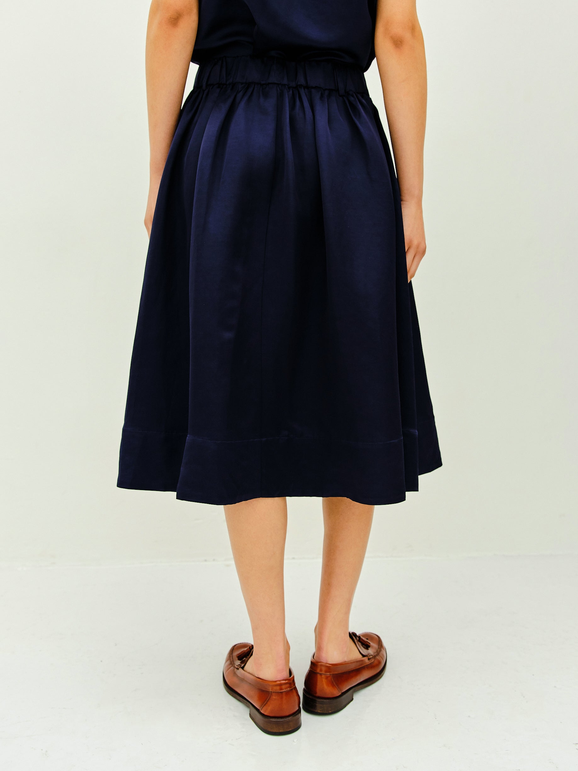 APOLLONIA SKIRT / MIDNIGHT BLUE