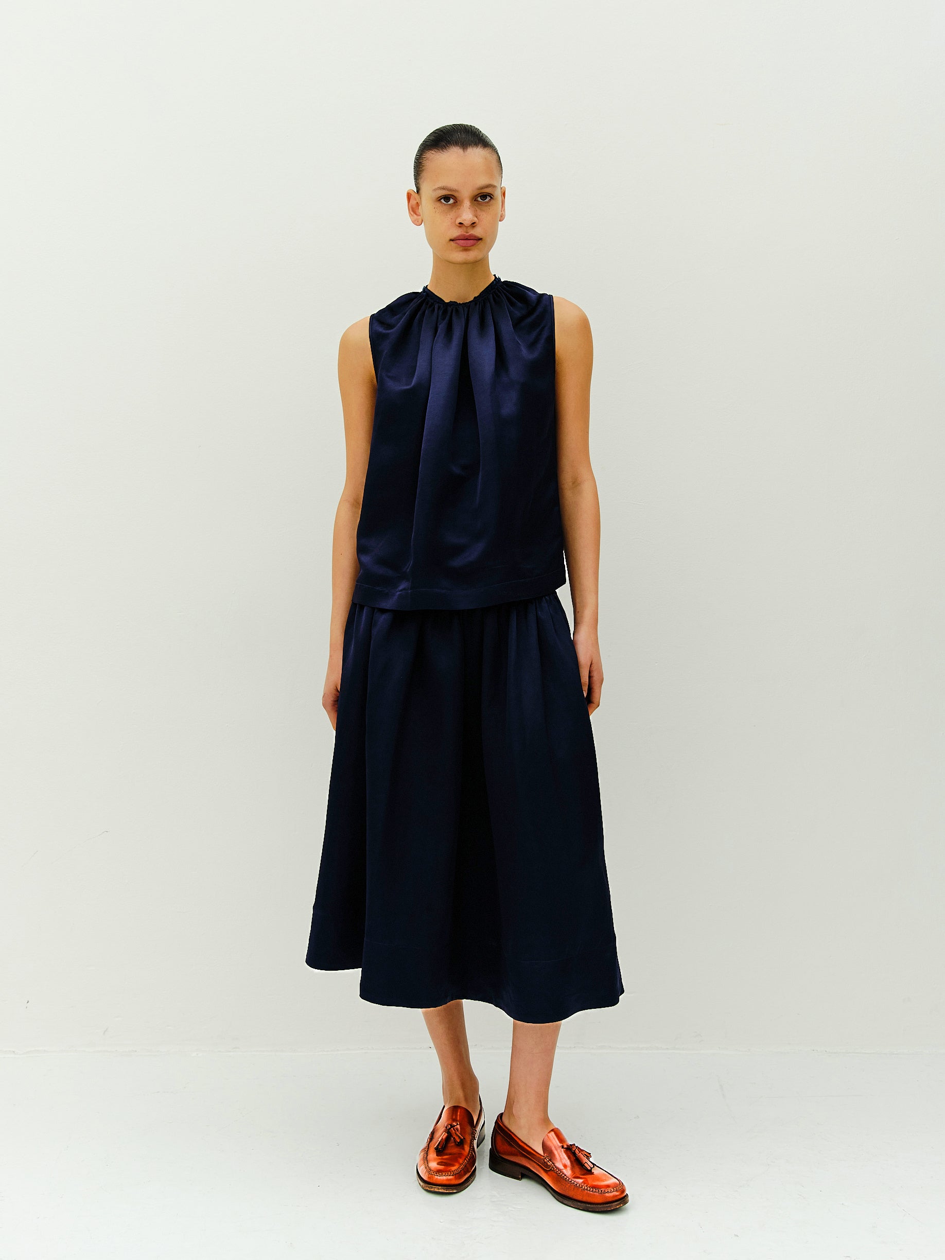 APOLLONIA SKIRT / MIDNIGHT BLUE