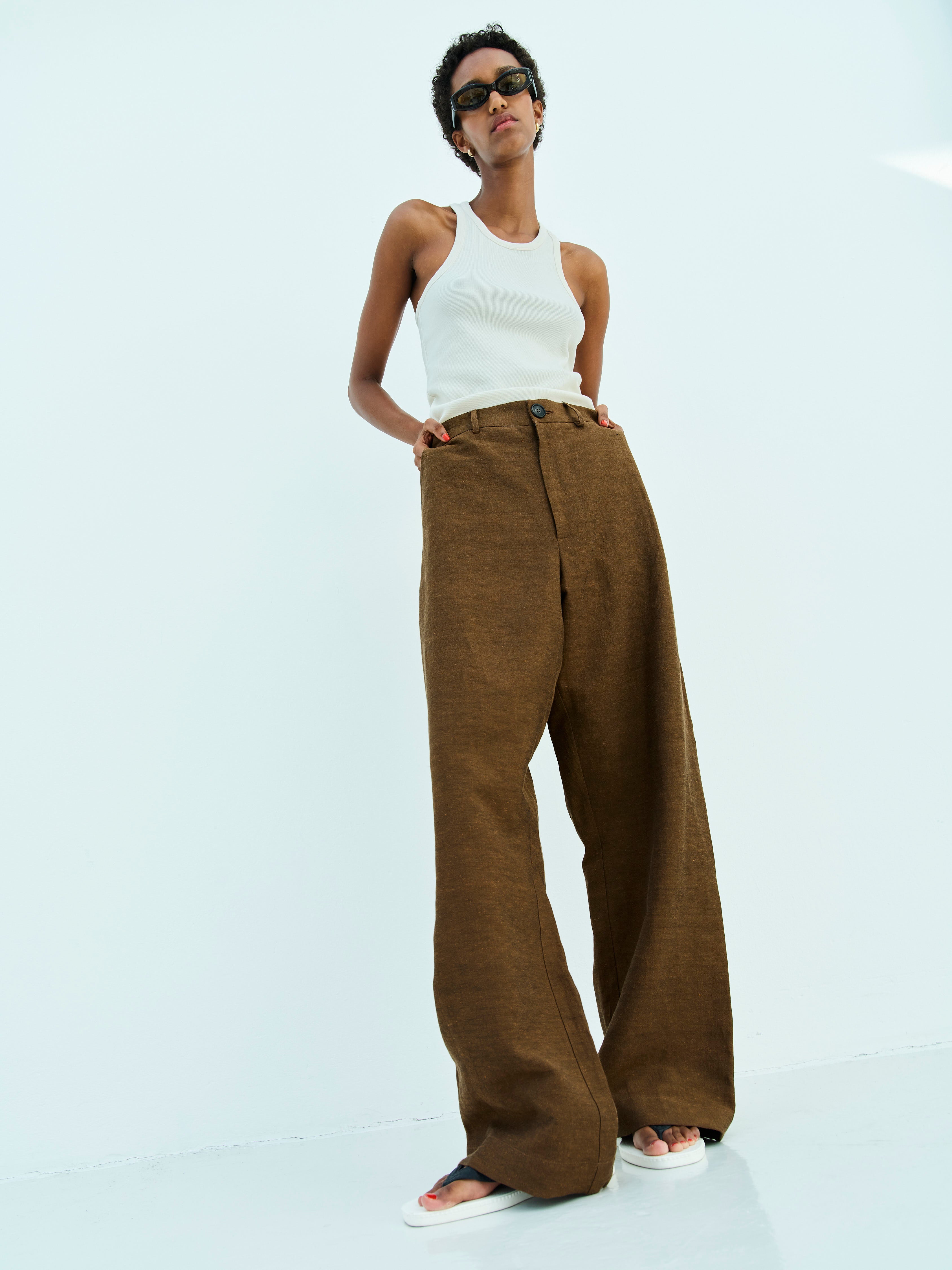 BOWIE  PANTS / GOLD HONEY