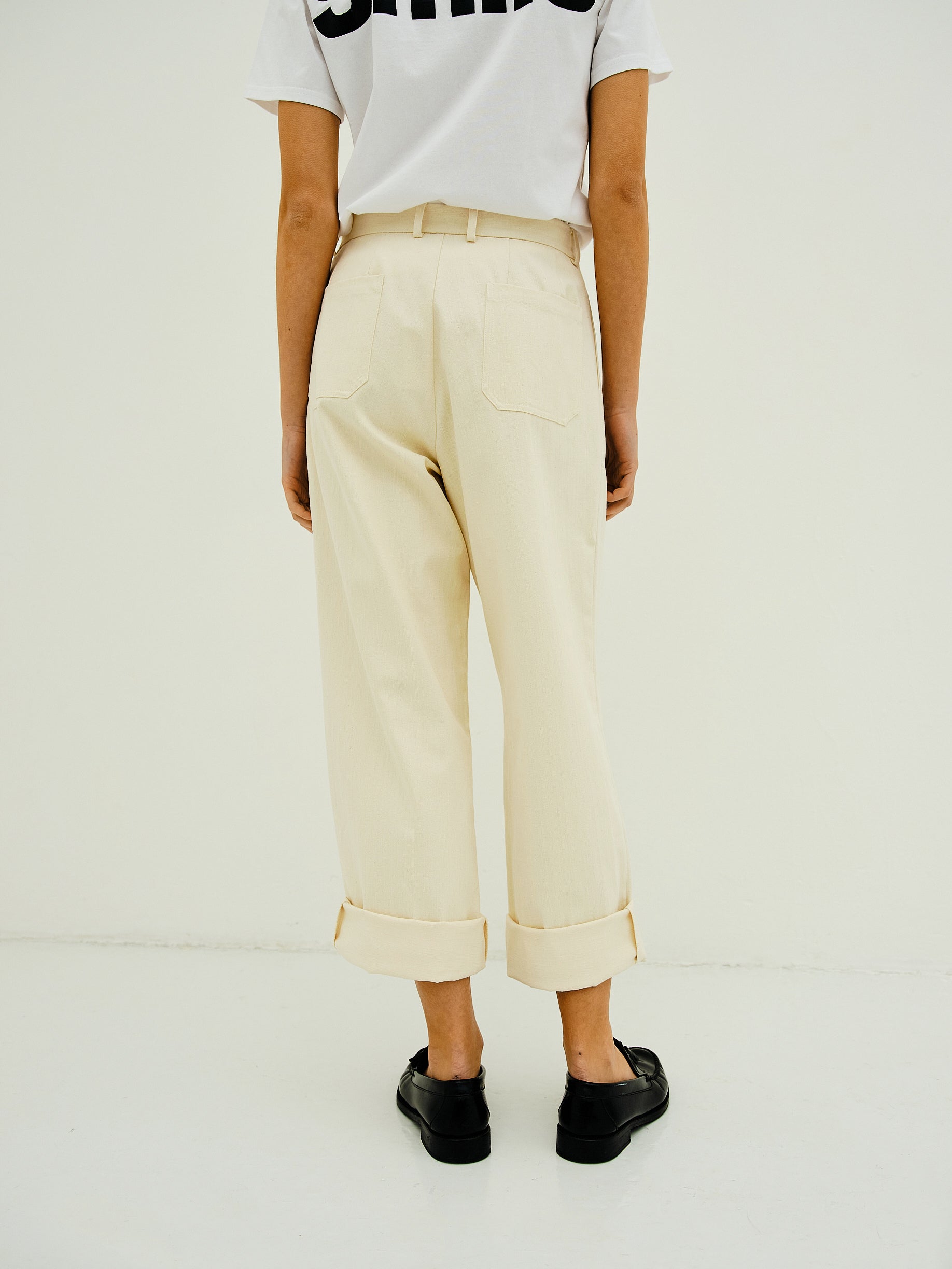 HOOPER PANTS / CREAM