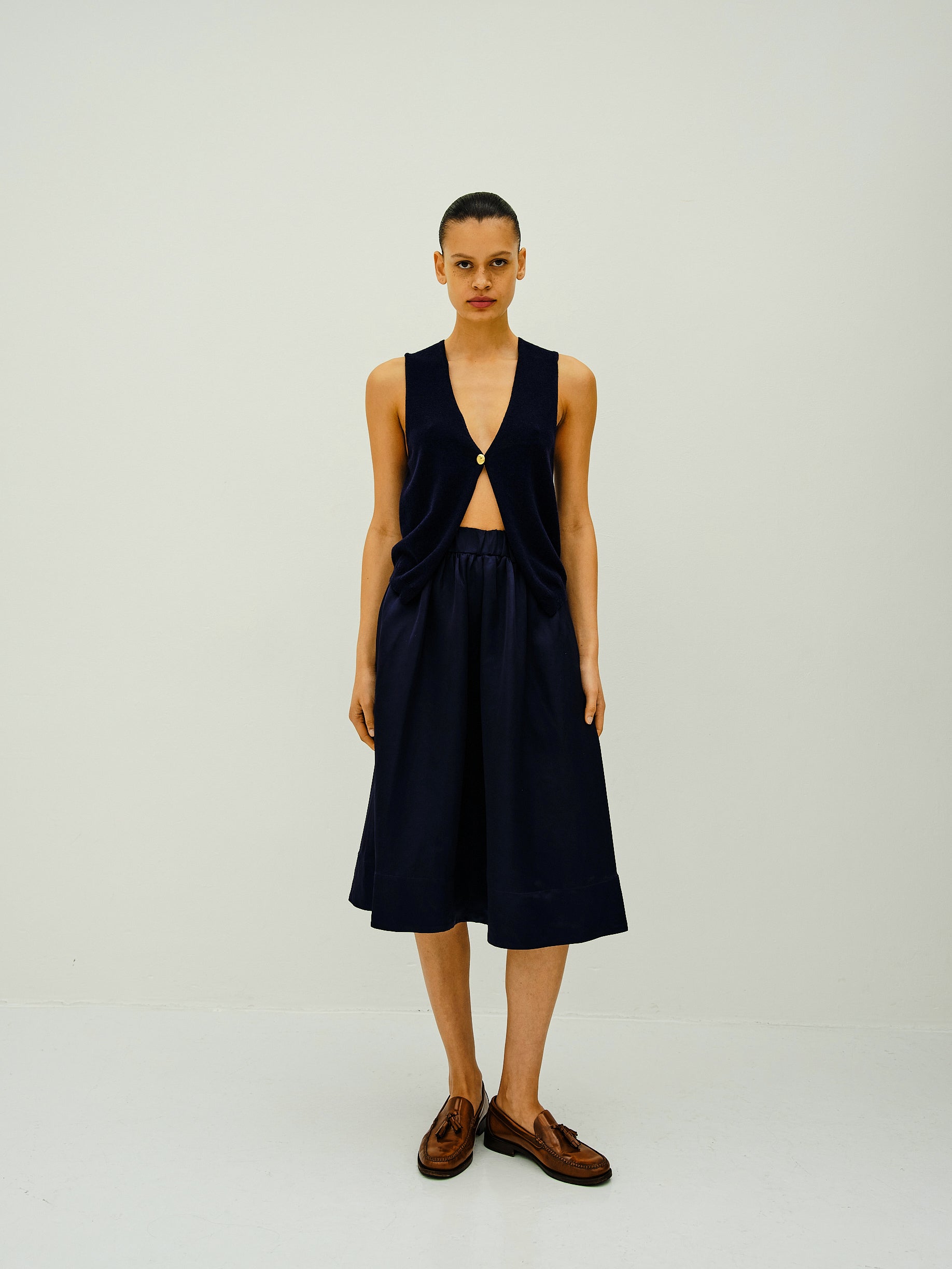 ANTONIA VEST / NIGHT BLUE