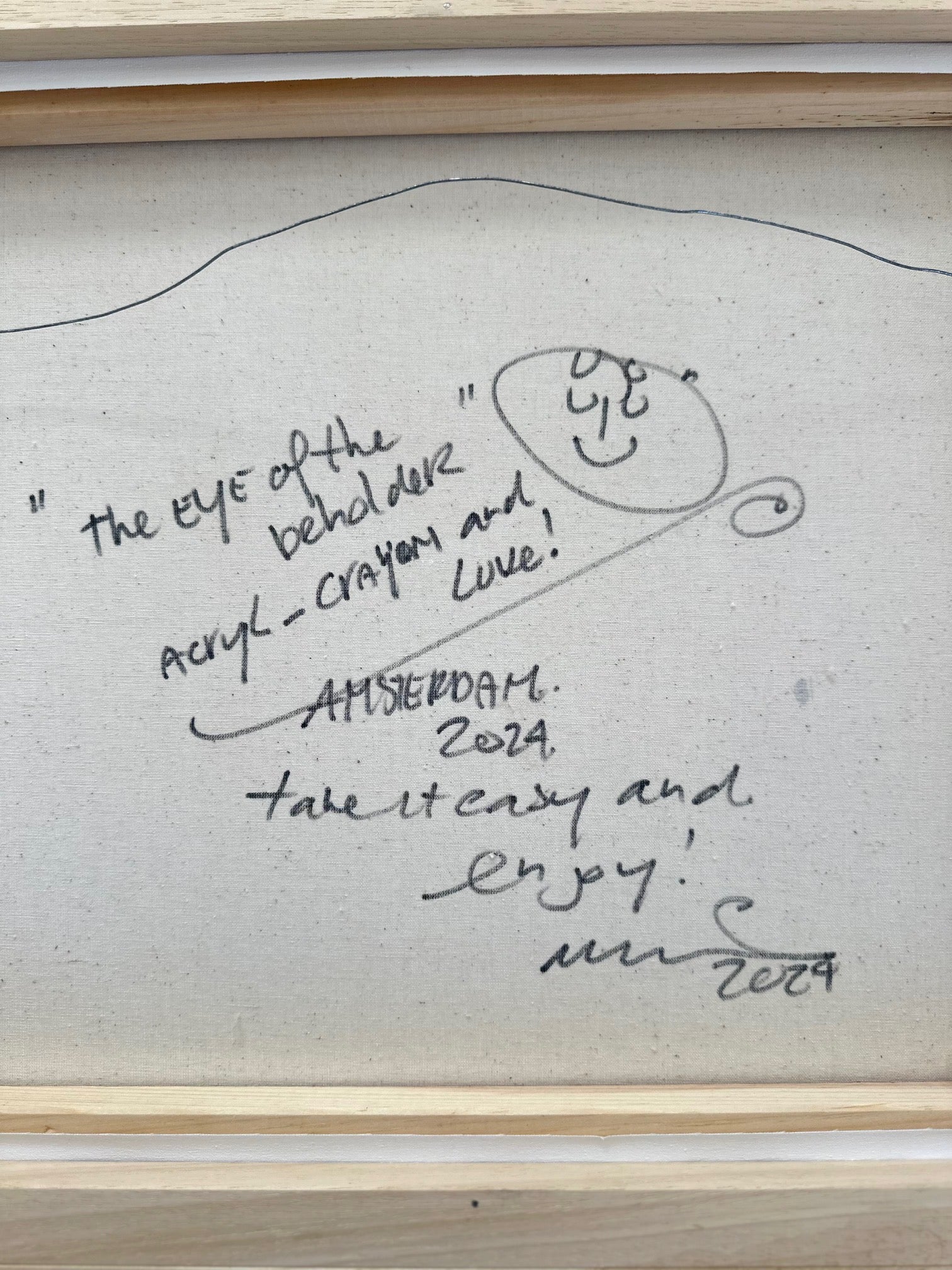 SAN MING PAINTING / THE EYE OF THE BEHOLDER