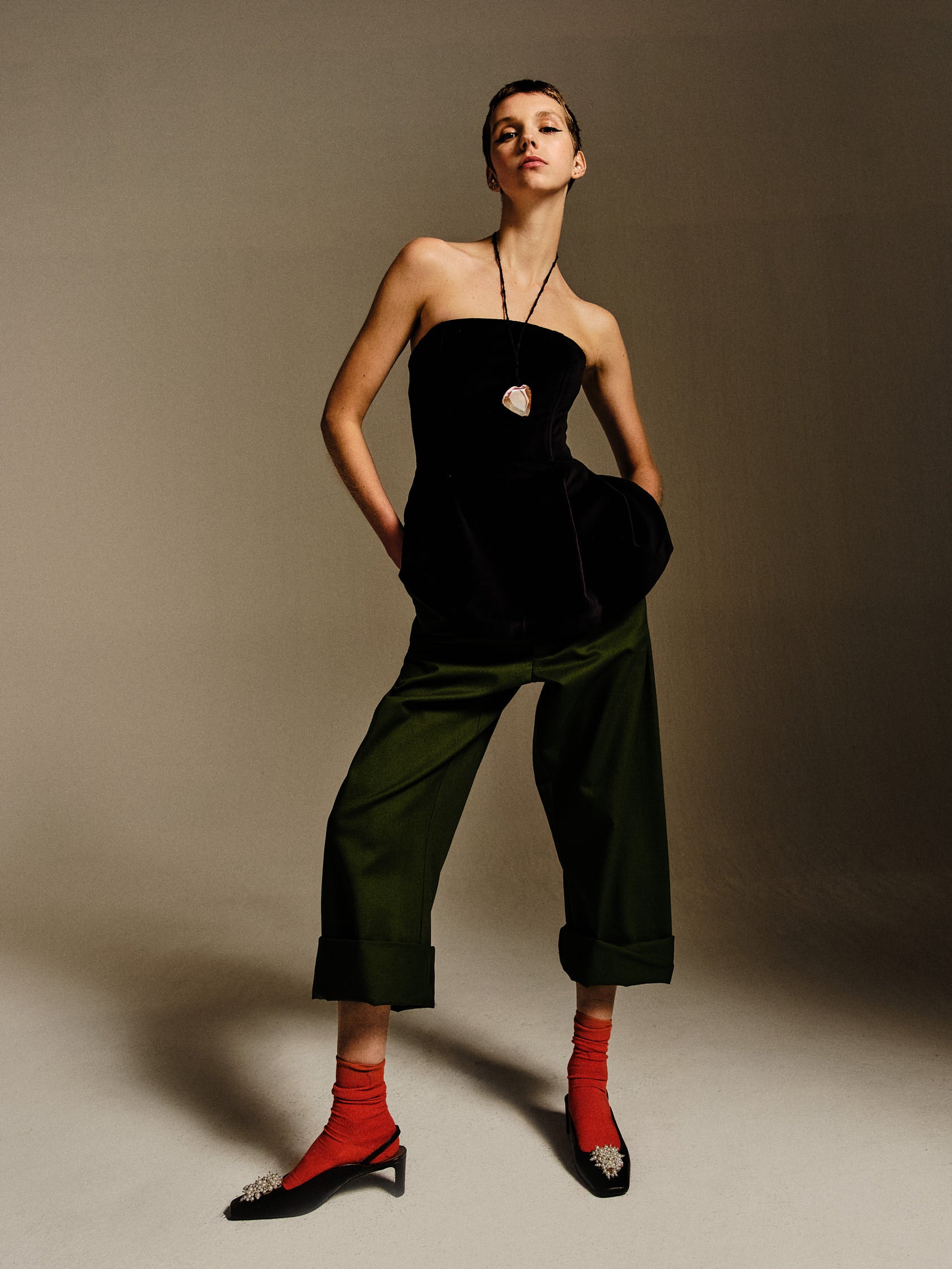 MARTIN TOP / BLACK VELVET