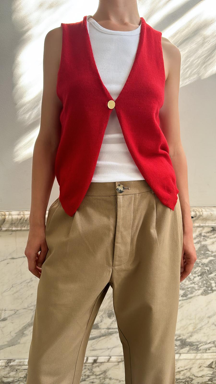ANTONIA VEST / ROUGE