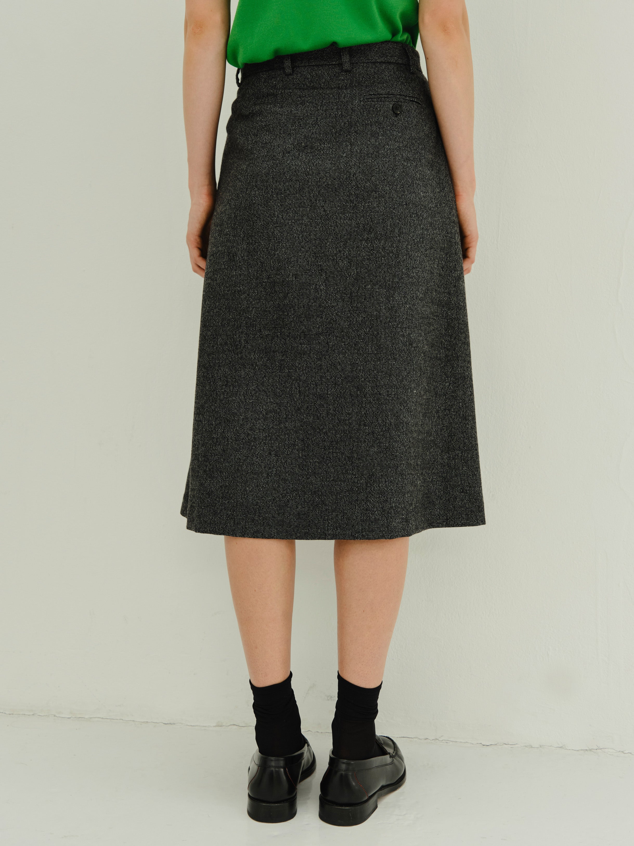ALEXANDRA SKIRT / SALT & PEPPER