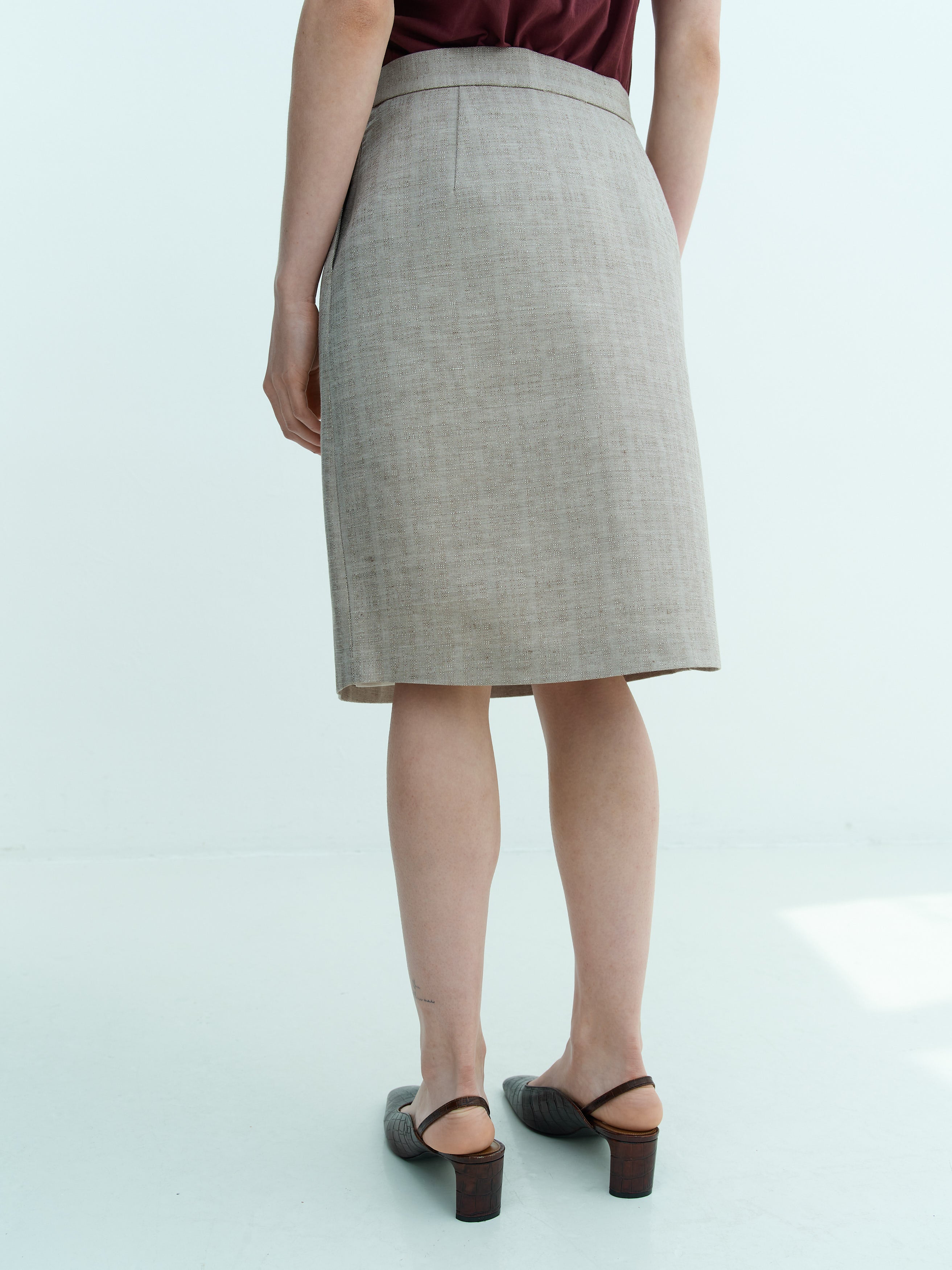 AIVITA SKIRT / STONE