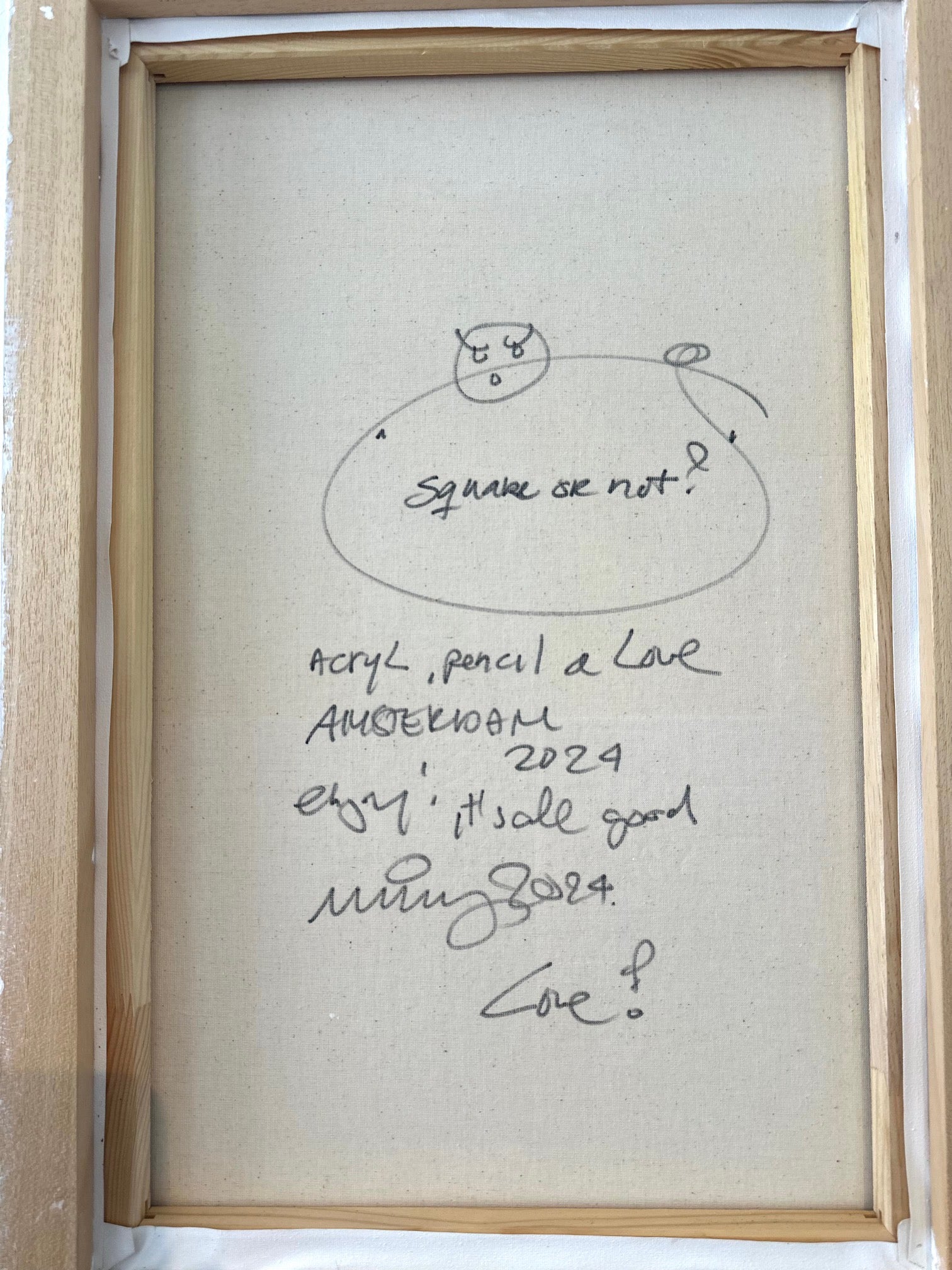 SAN MING PAINTING / SQUARE OR NOT?