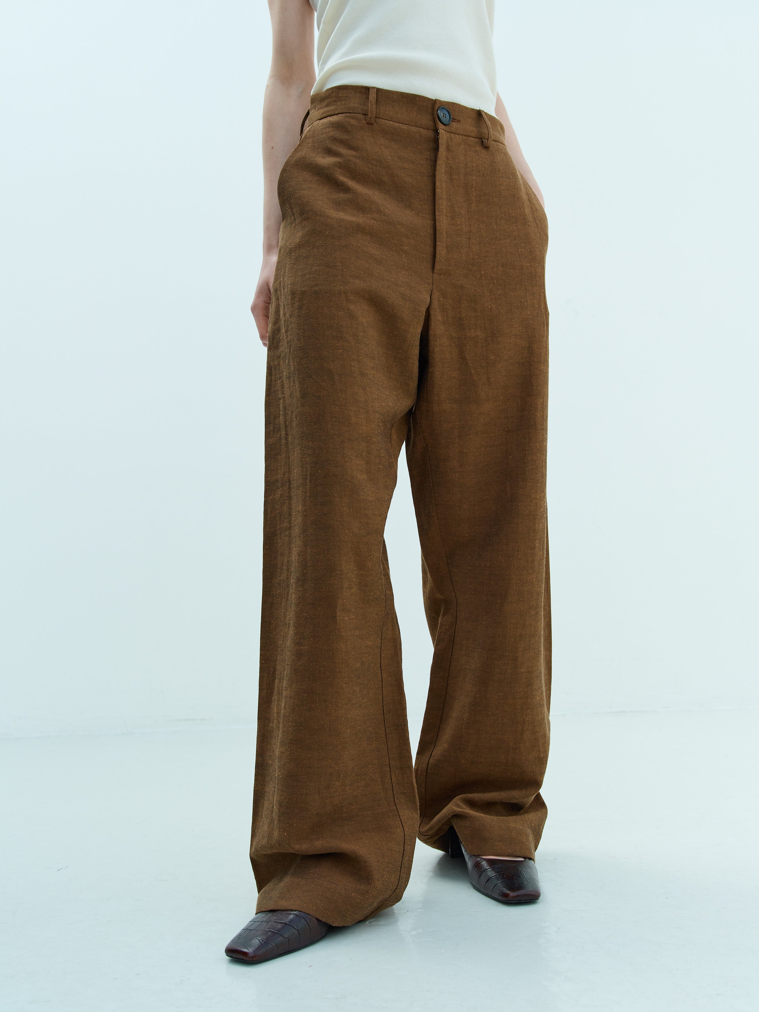 BOWIE  PANTS / GOLD HONEY