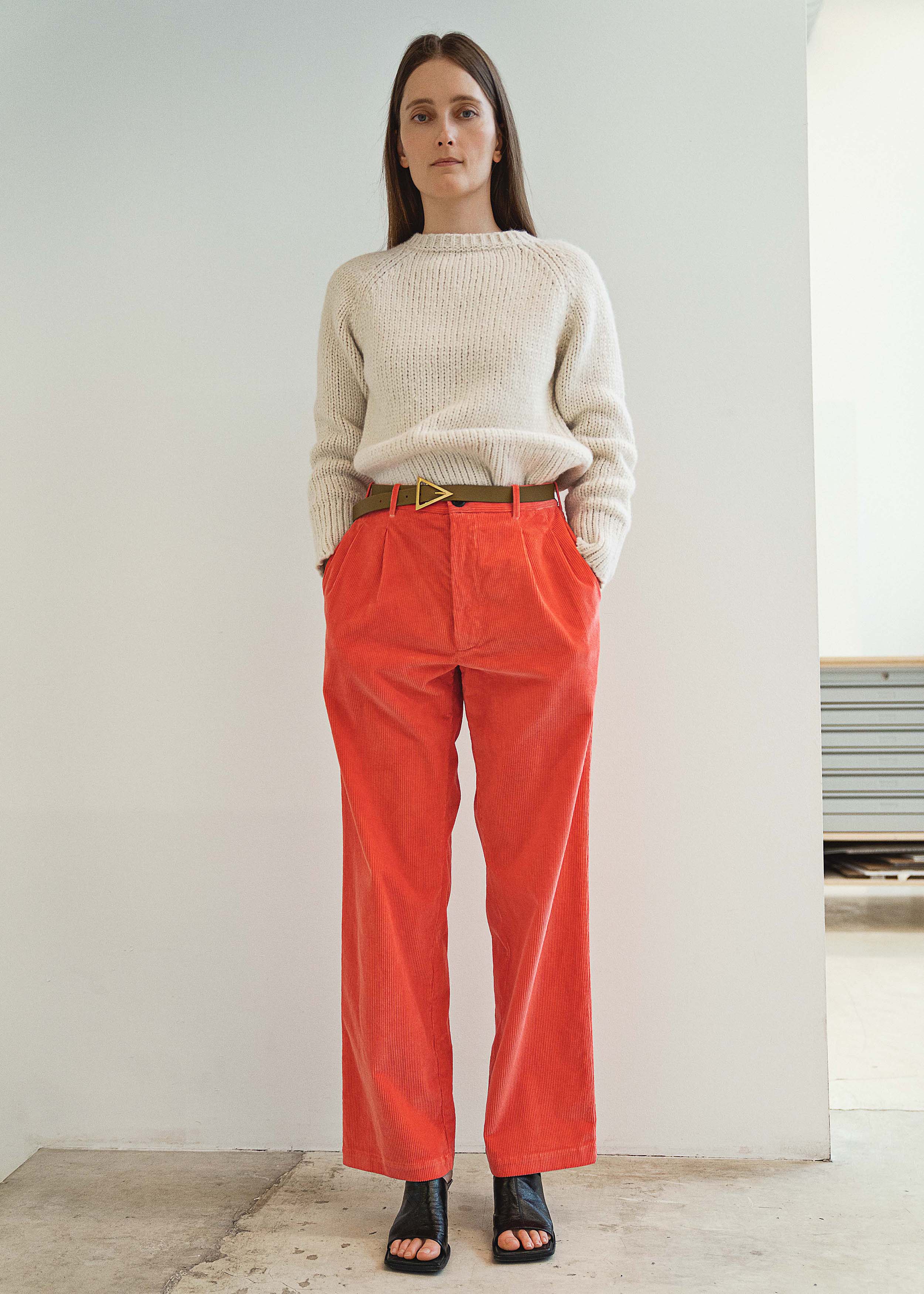 POLO PANTS / HIBISCUS