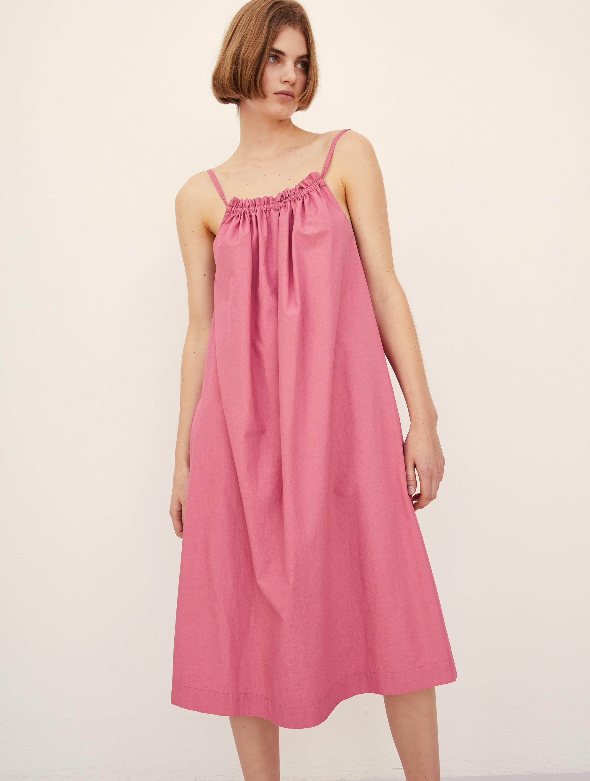 CORSICA DRESS / CHERRY