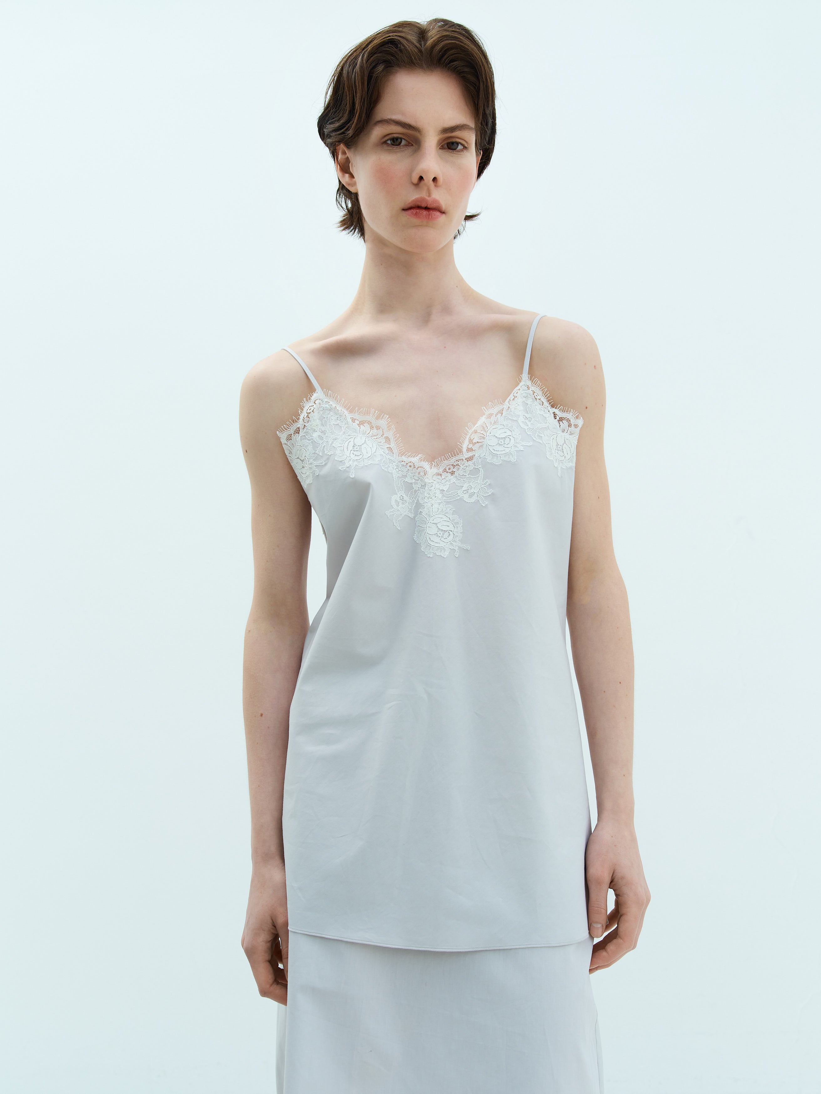 LACE CAMISOLE / ASH