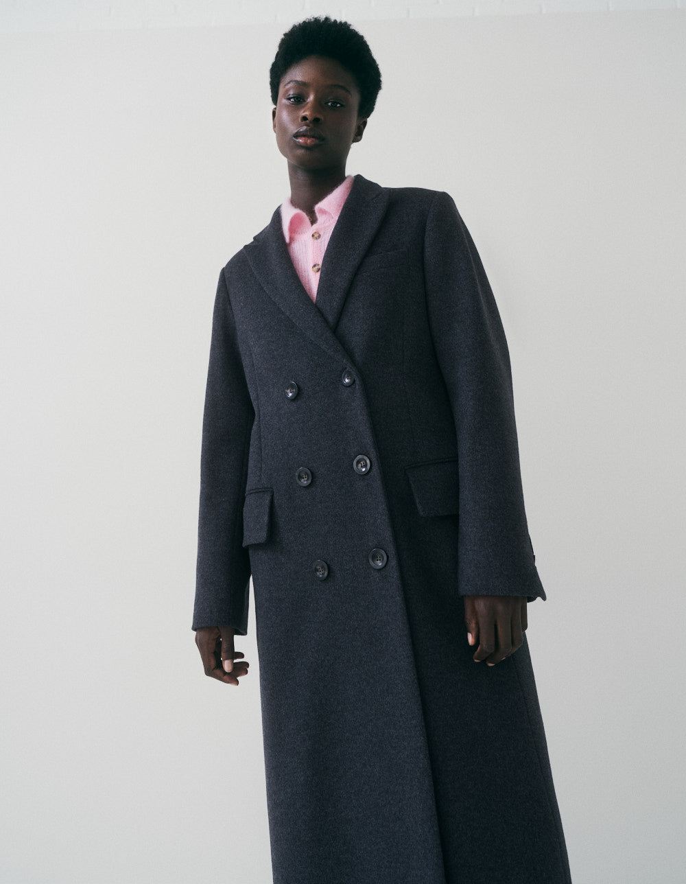 CLARK COAT / DK. GREY MELE