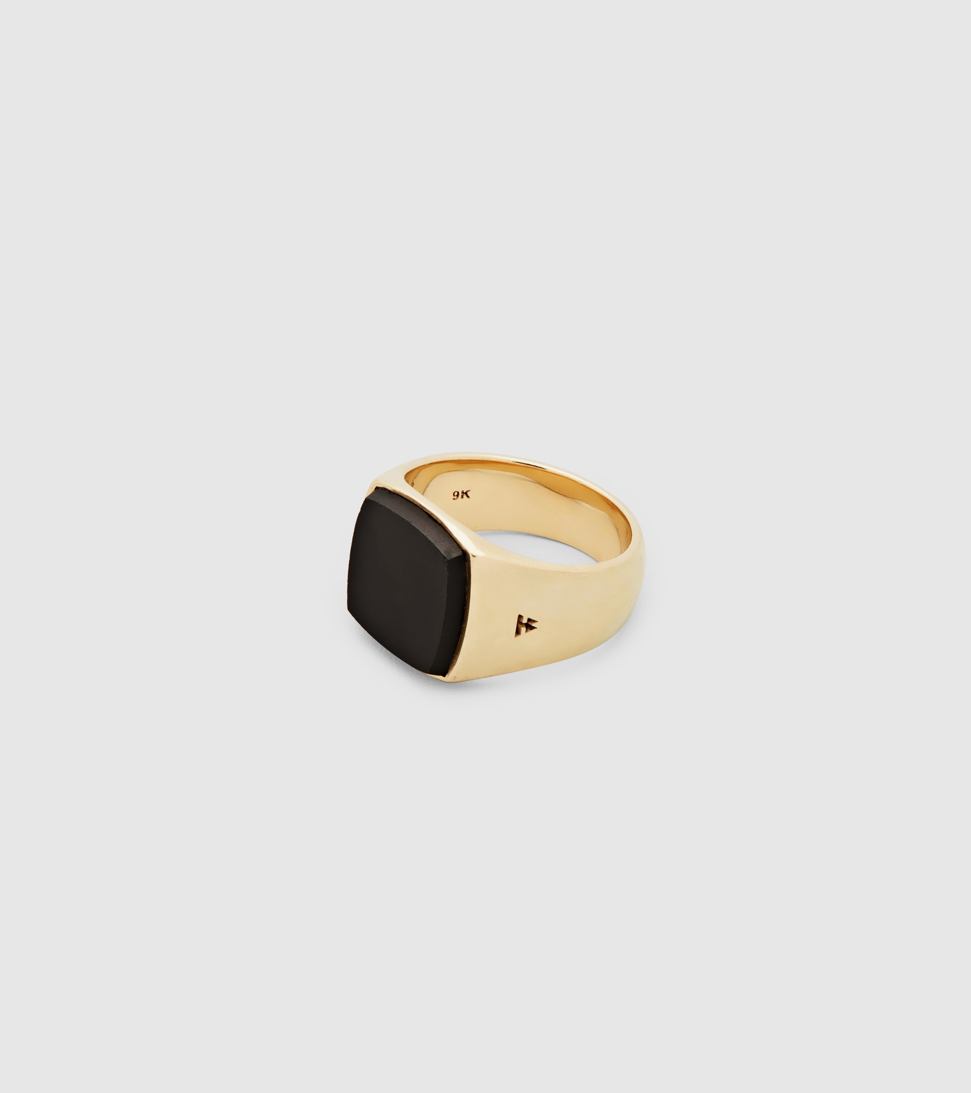 TOM WOOD / CUSHION, BLACK ONYX GOLD