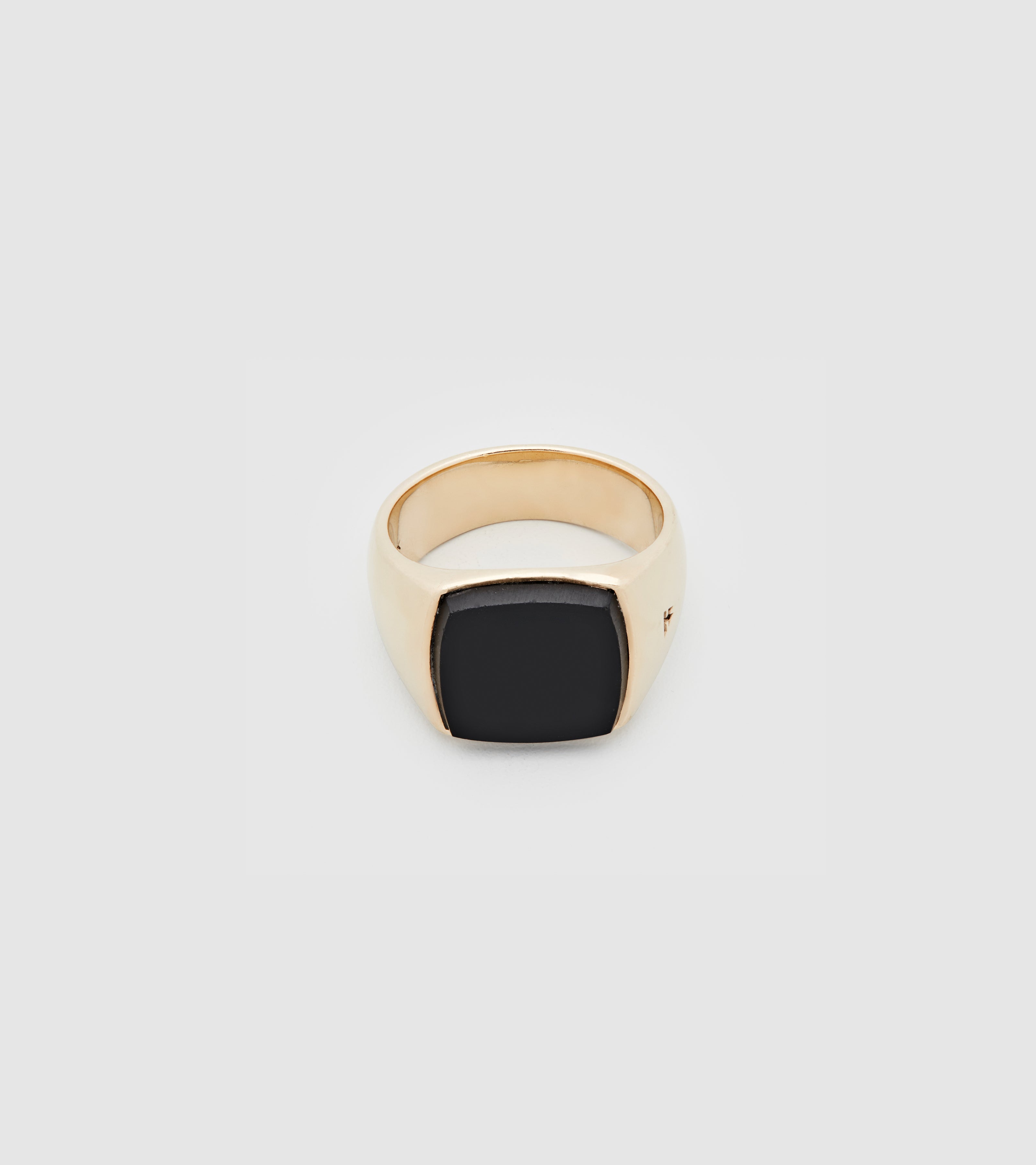 TOM WOOD / CUSHION, BLACK ONYX GOLD