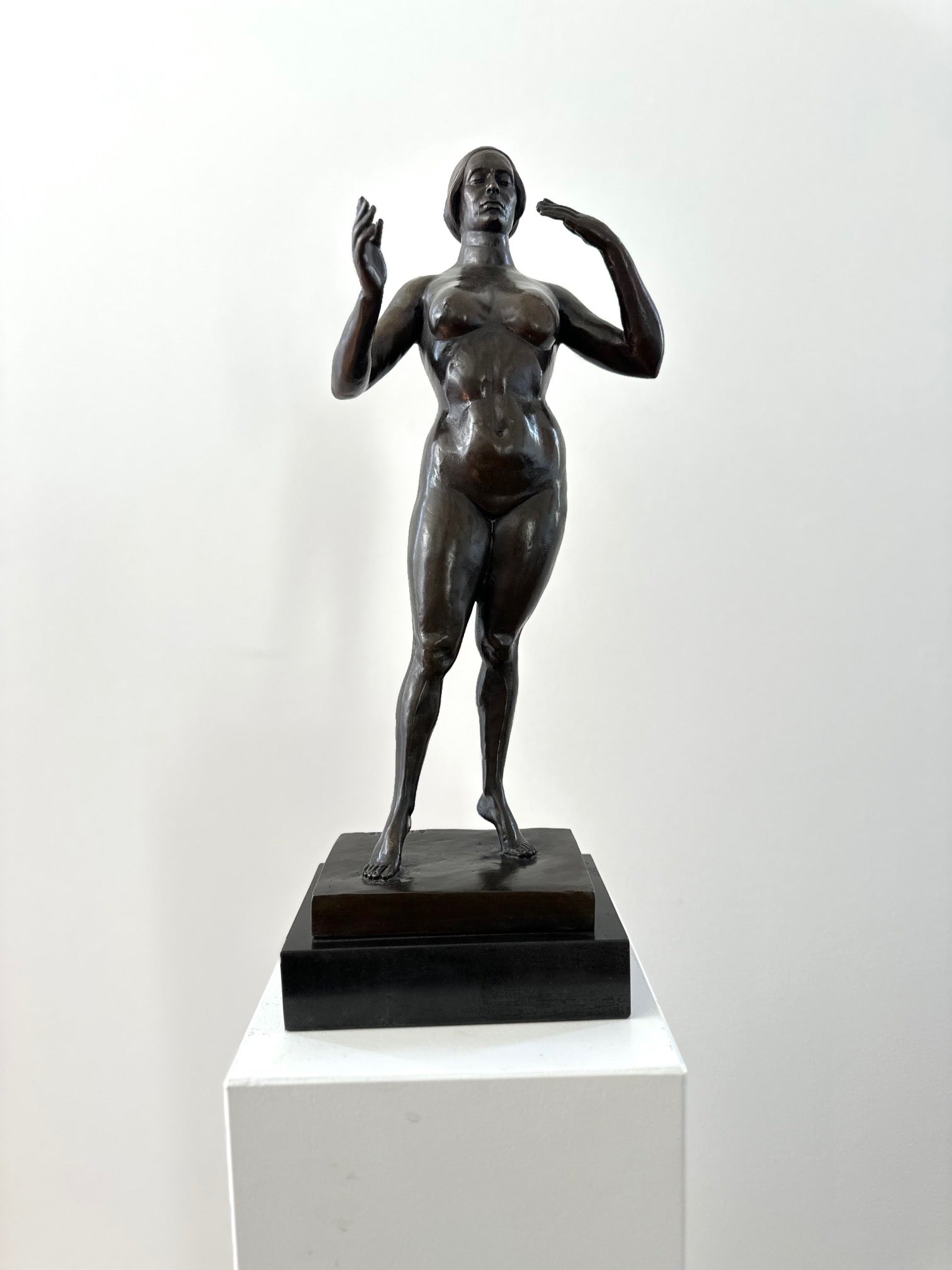 GASTON LACHAISE / BRONZE STATUETTE