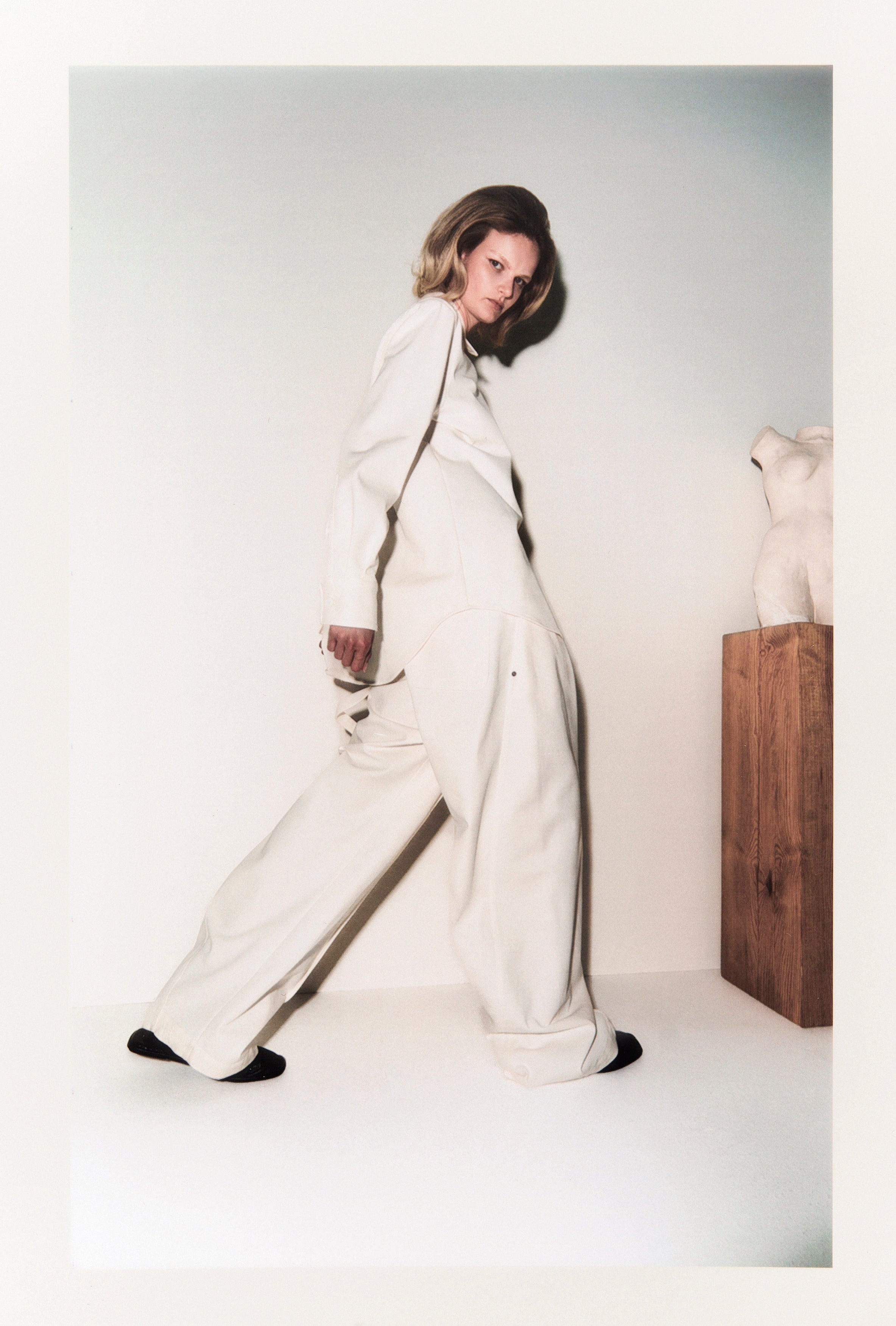 SPENCER PANTS / CREAM