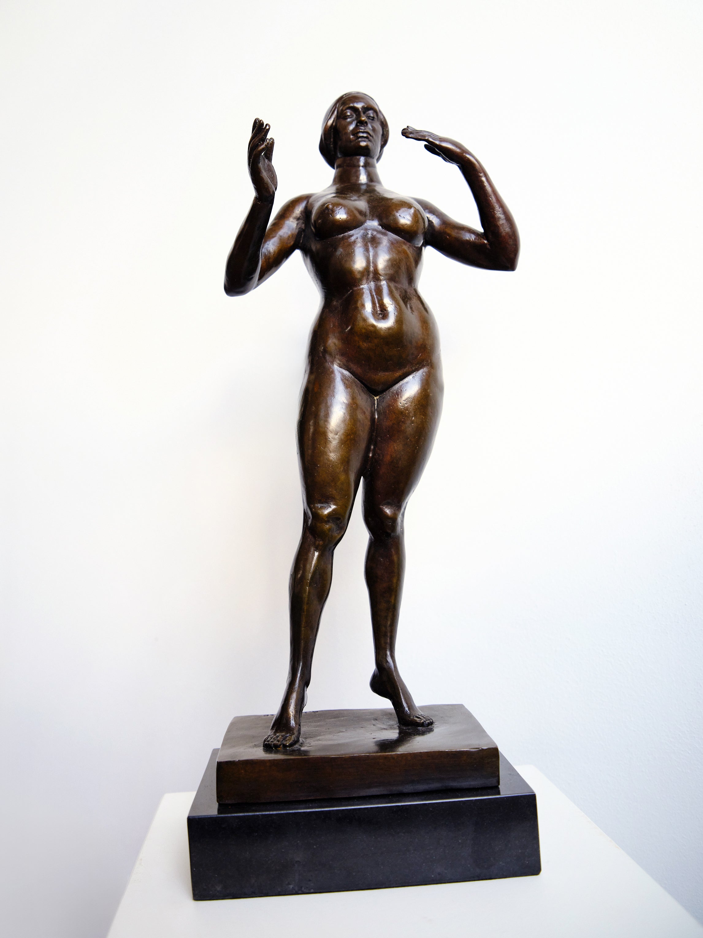 GASTON LACHAISE / BRONZE STATUETTE