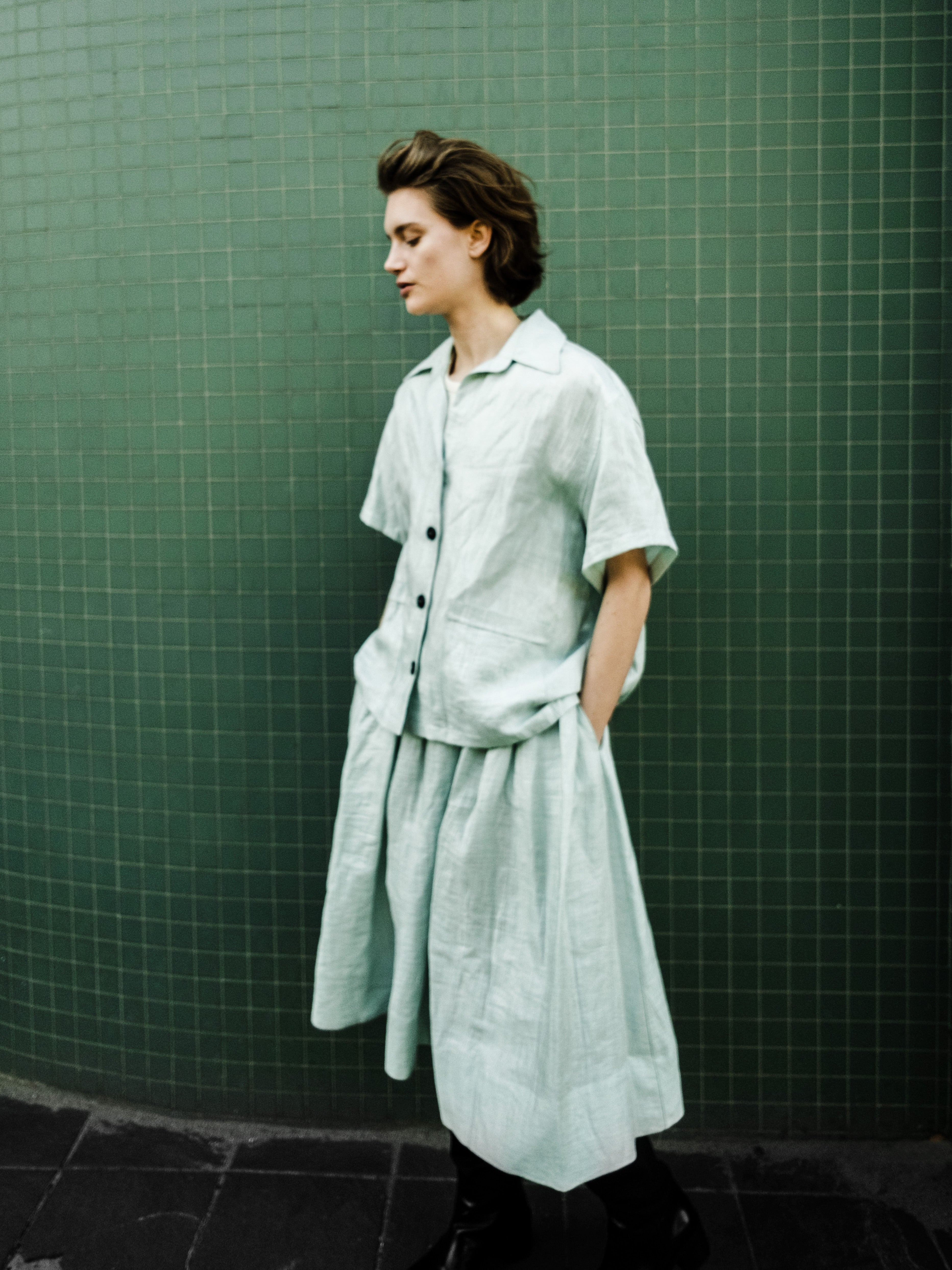 PILAR SKIRT / MENTHA