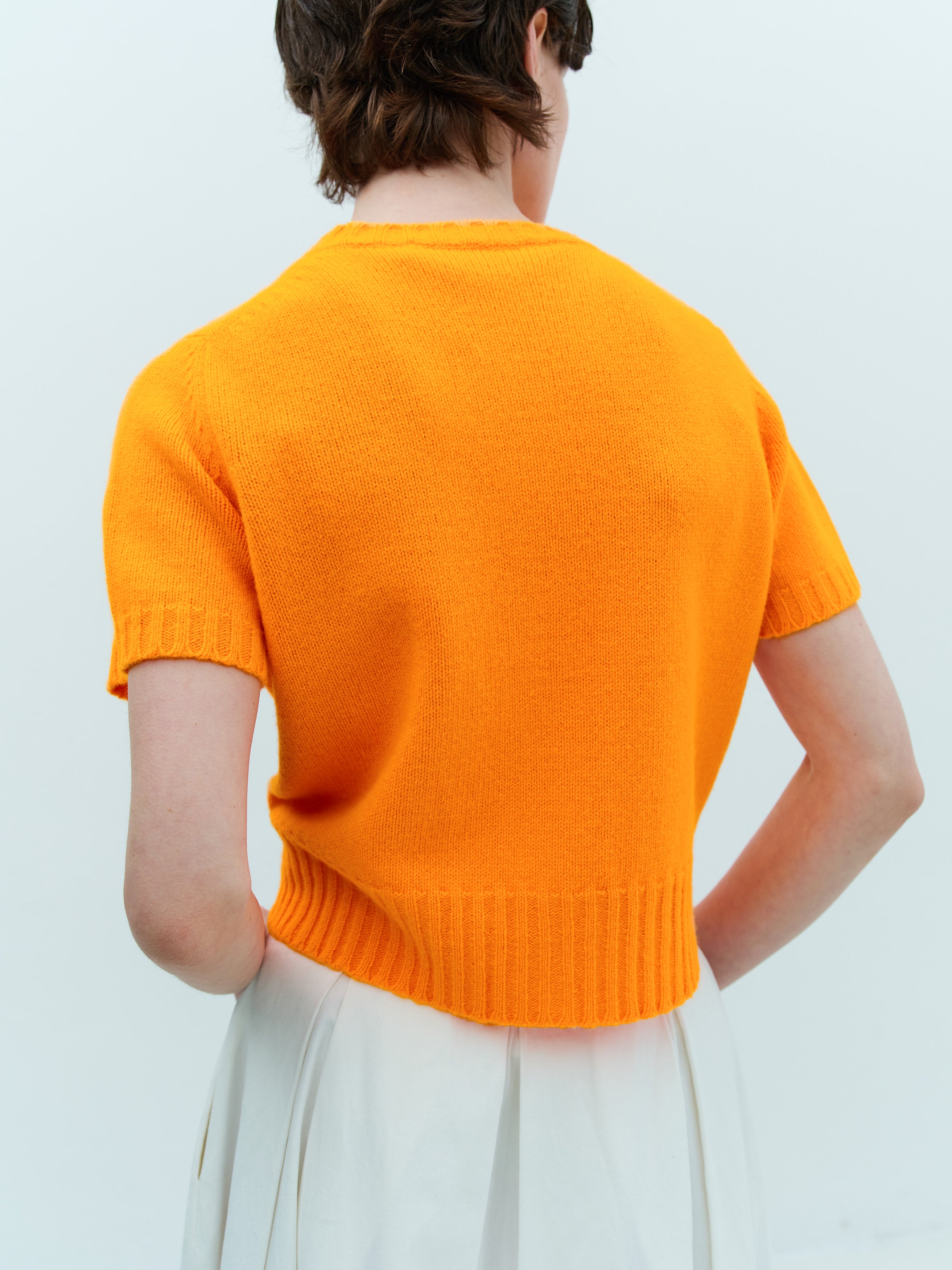 DESPINA CARDIGAN / ORANGE