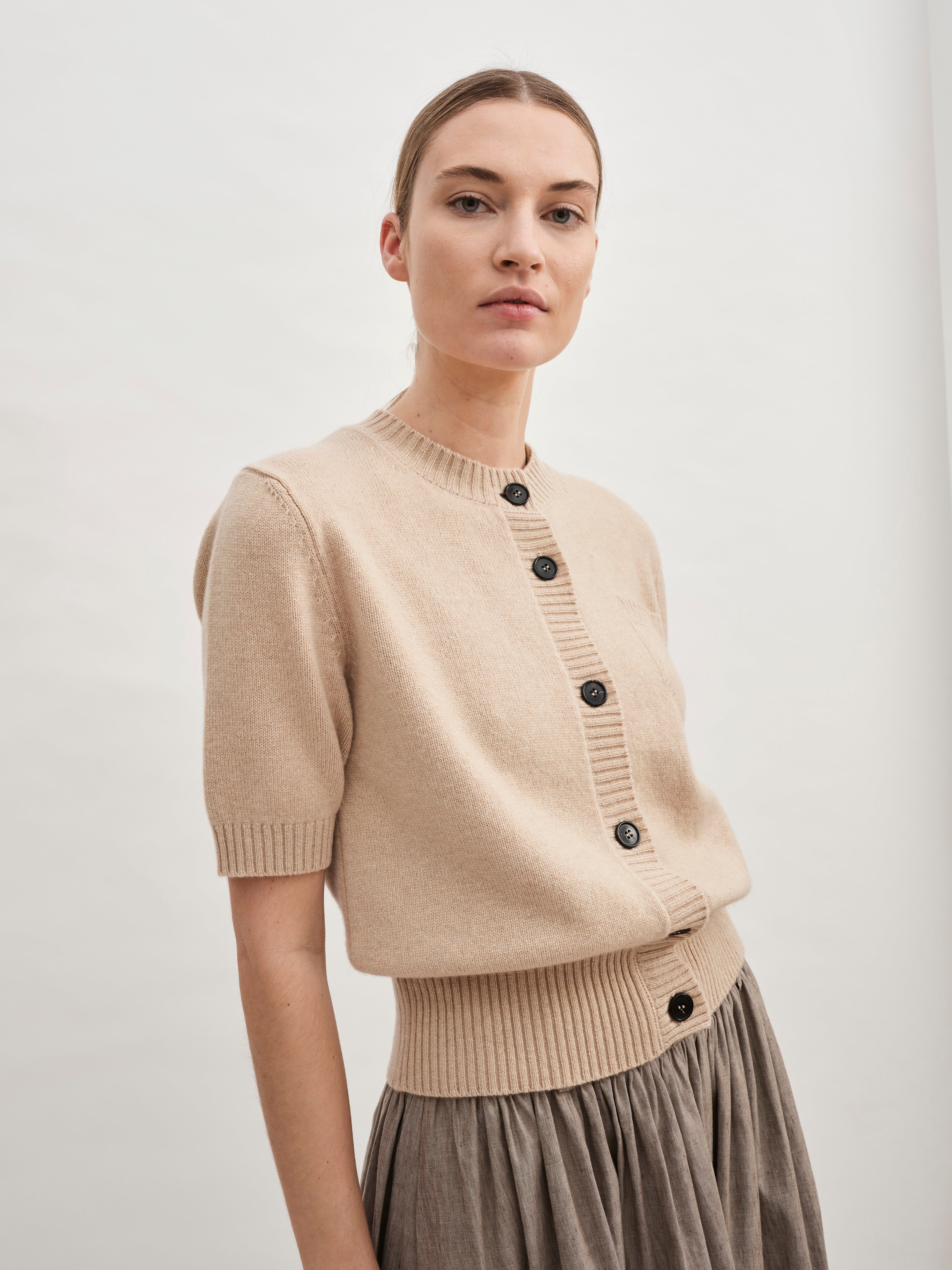 DESPINA CARDIGAN / OAT