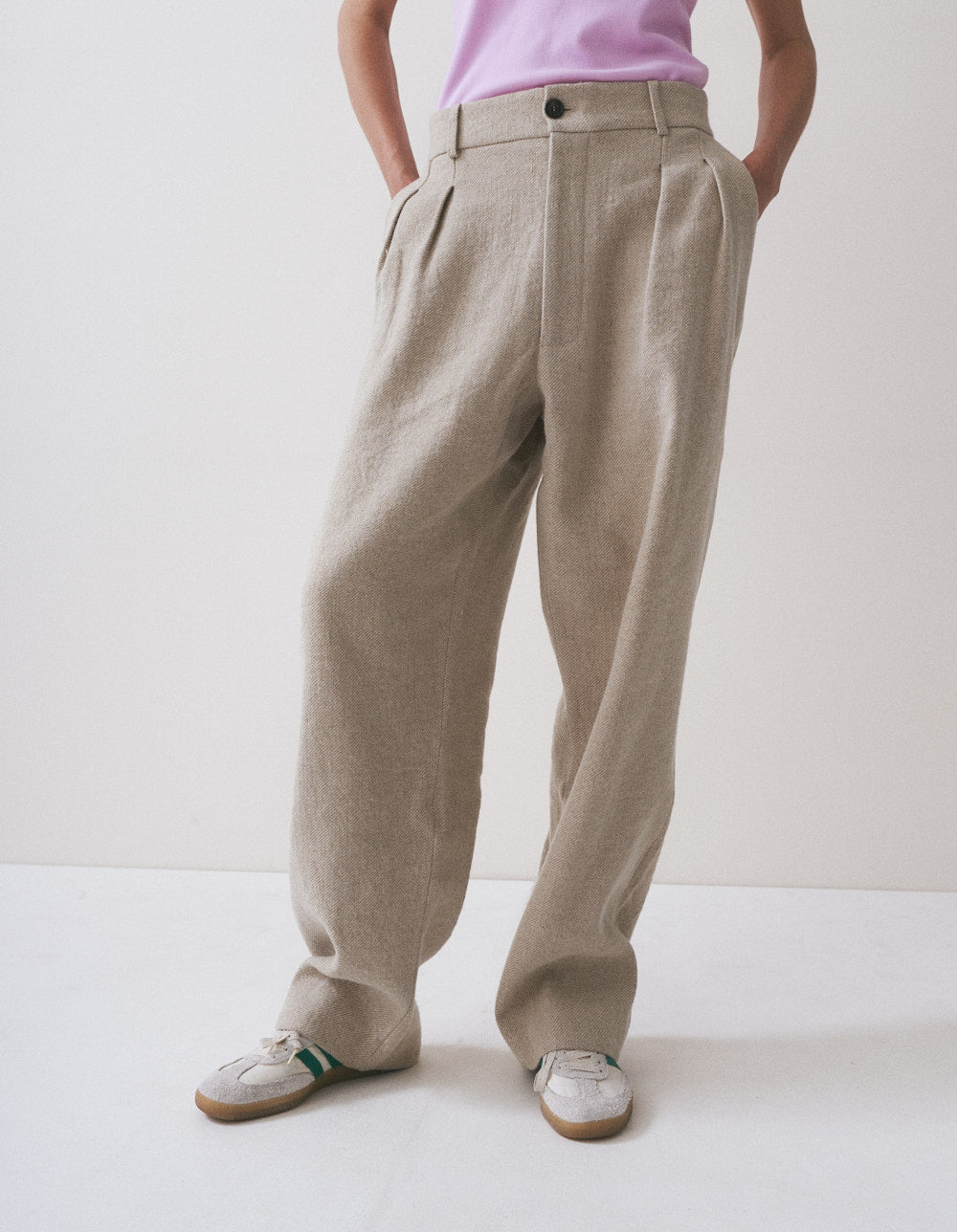 DIANE PANTS / ALMOND