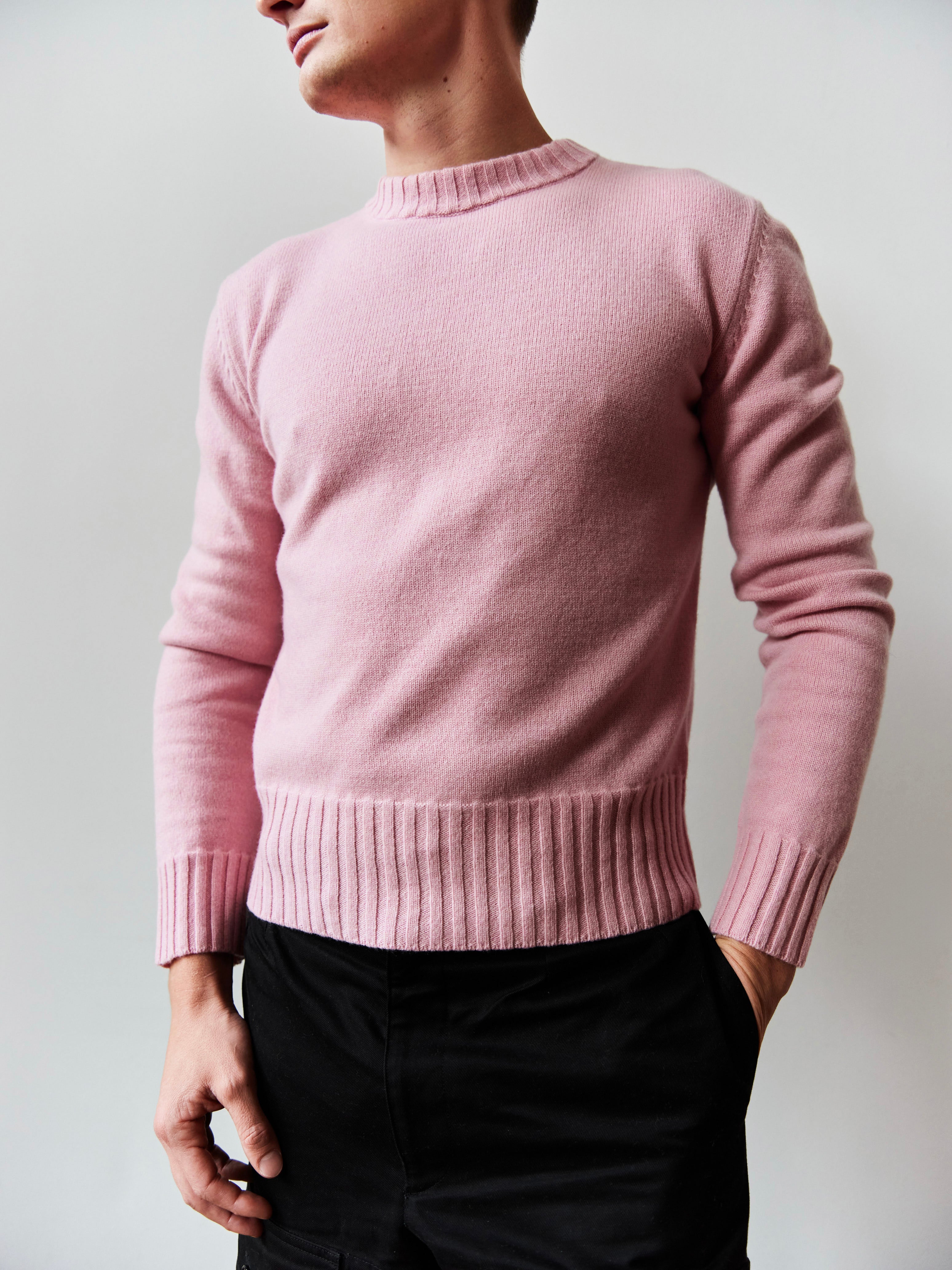 Inez and Vinoodh x RIKA STUDIOS JUMPER  / DUSTY ROSE