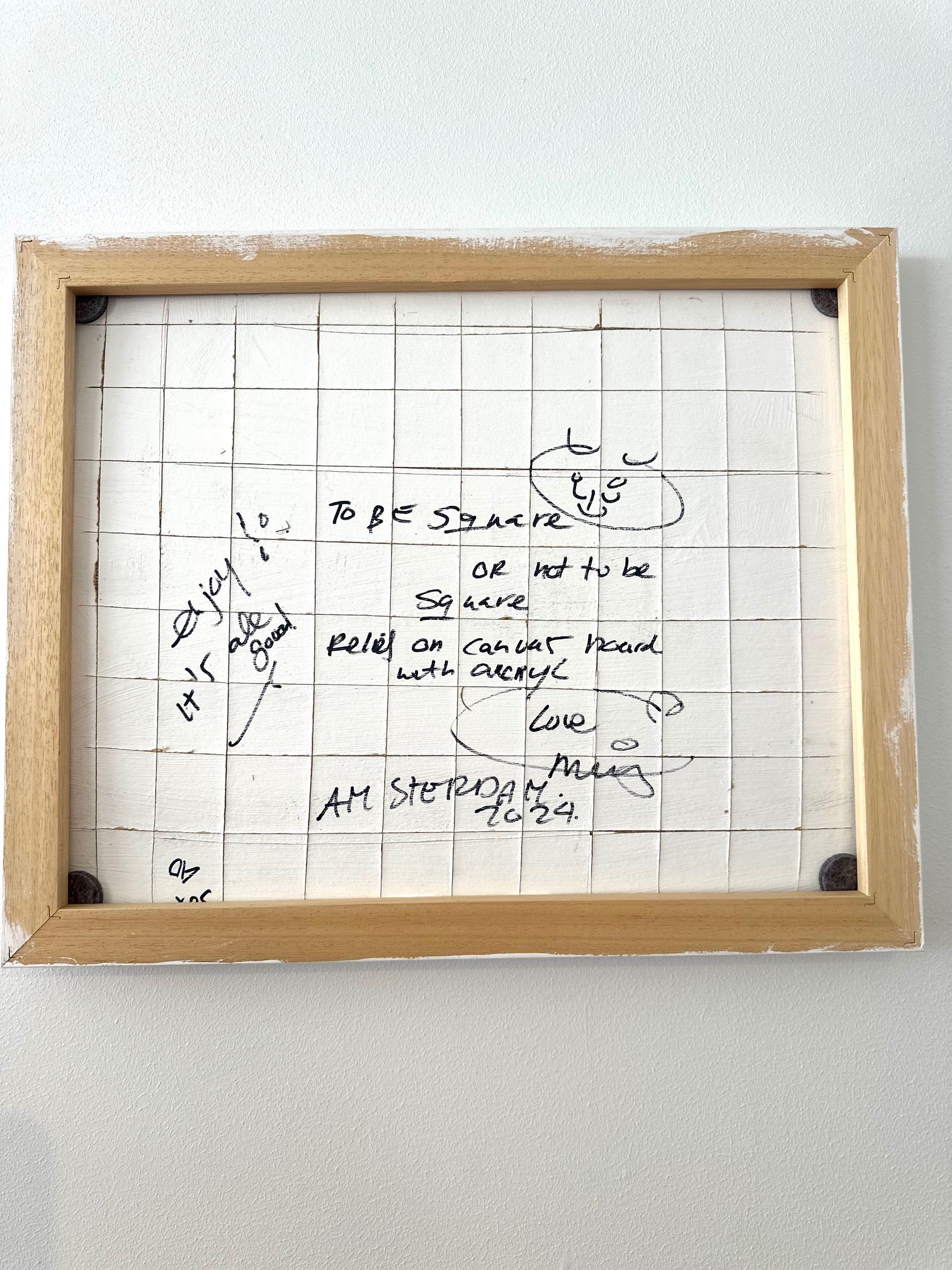 SAN MING PAINTING / TO BE SQUARE OR NOT TO BE SQUARE