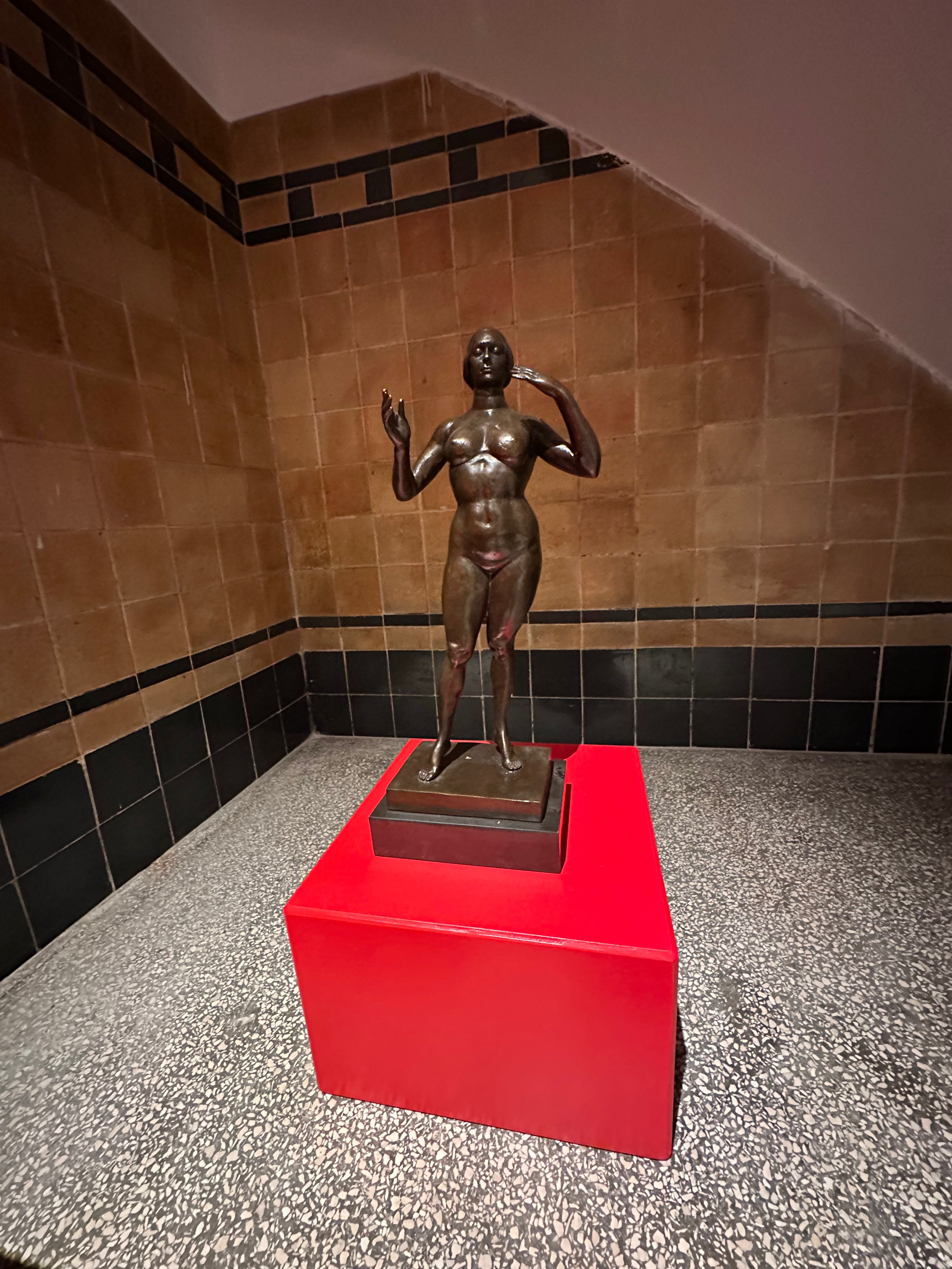 GASTON LACHAISE / BRONZE STATUETTE