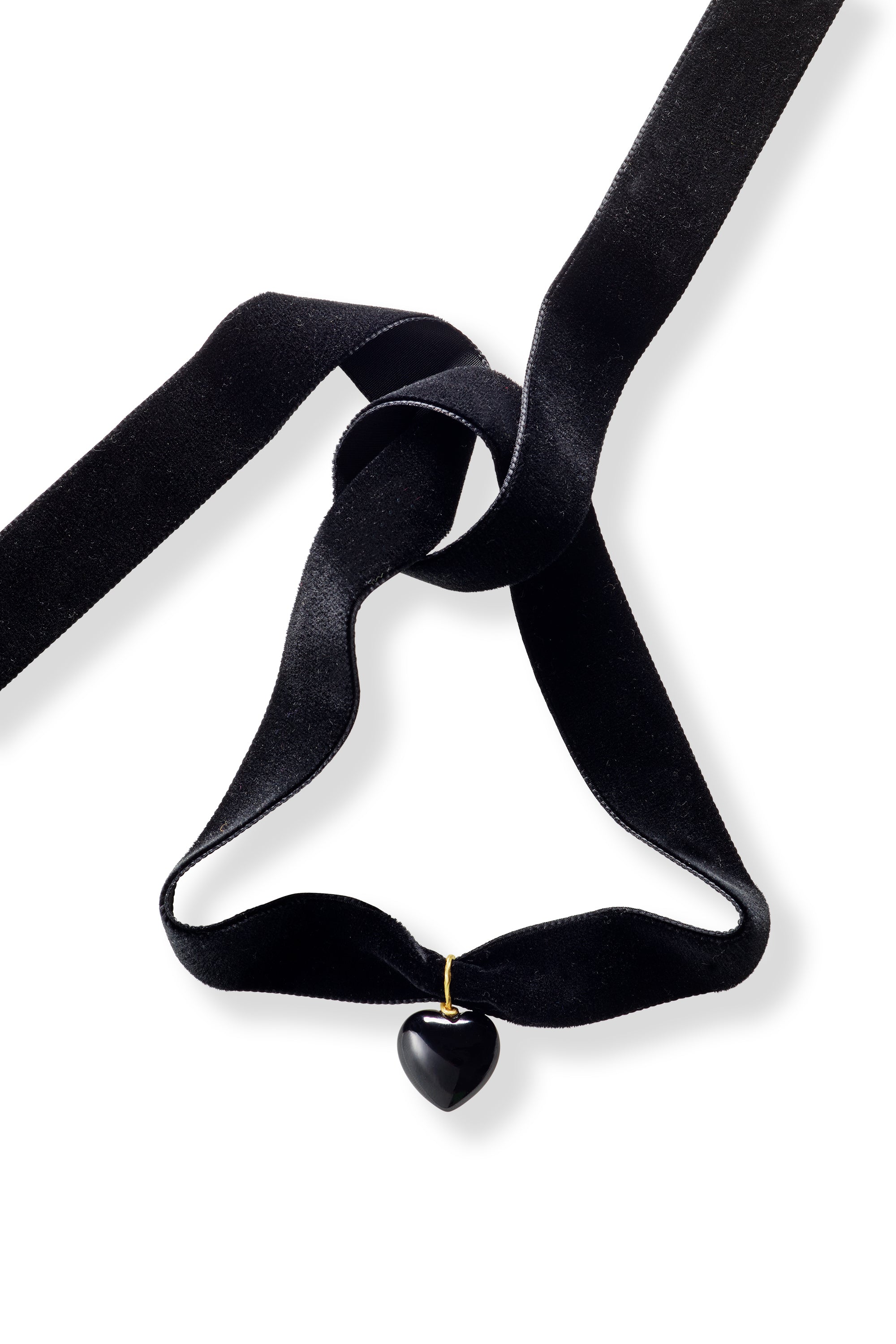 ELHANATI, DITA BLACK SPINEL NECKLACE