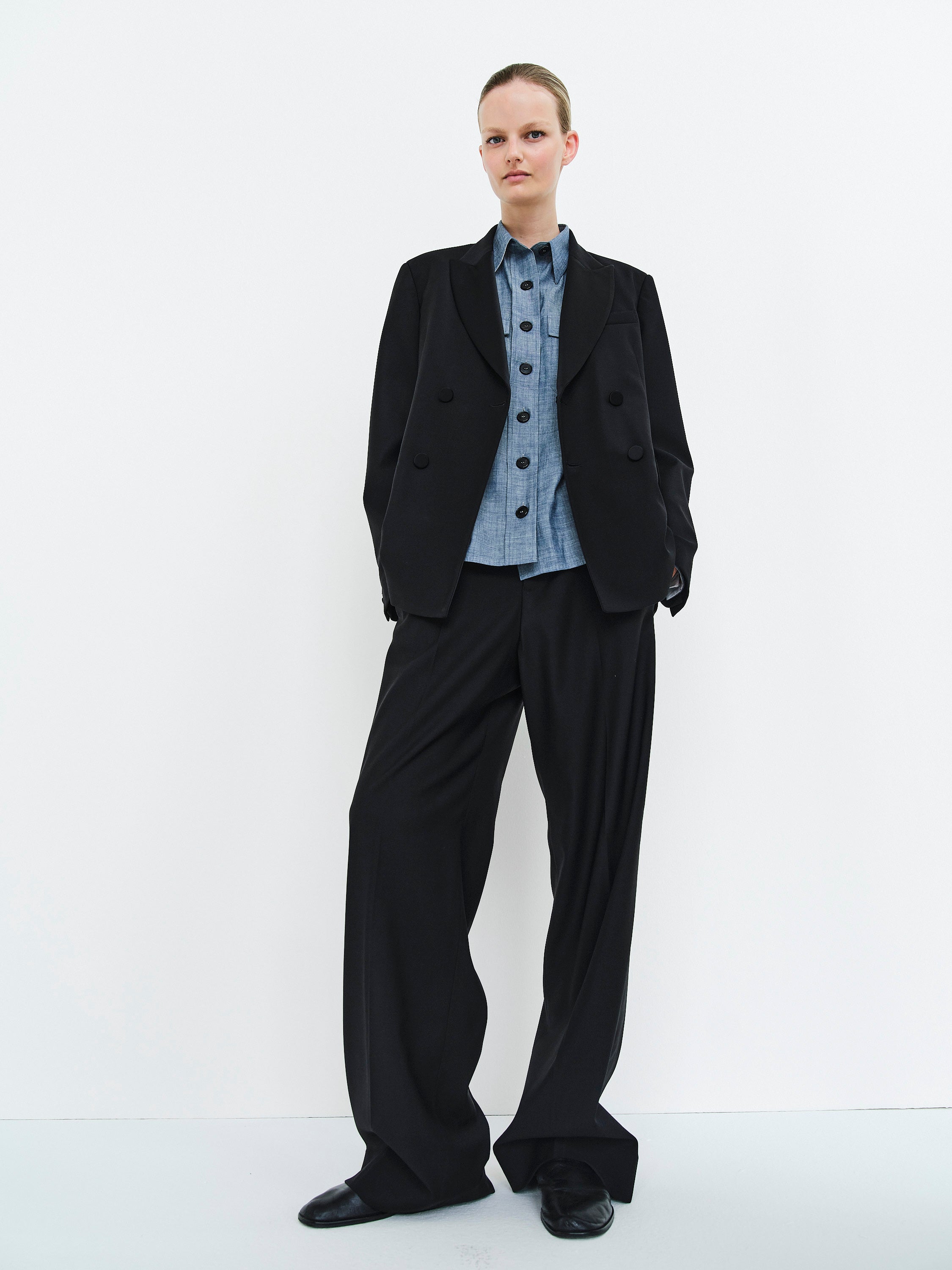 TUXEDO JACKET / BLACK