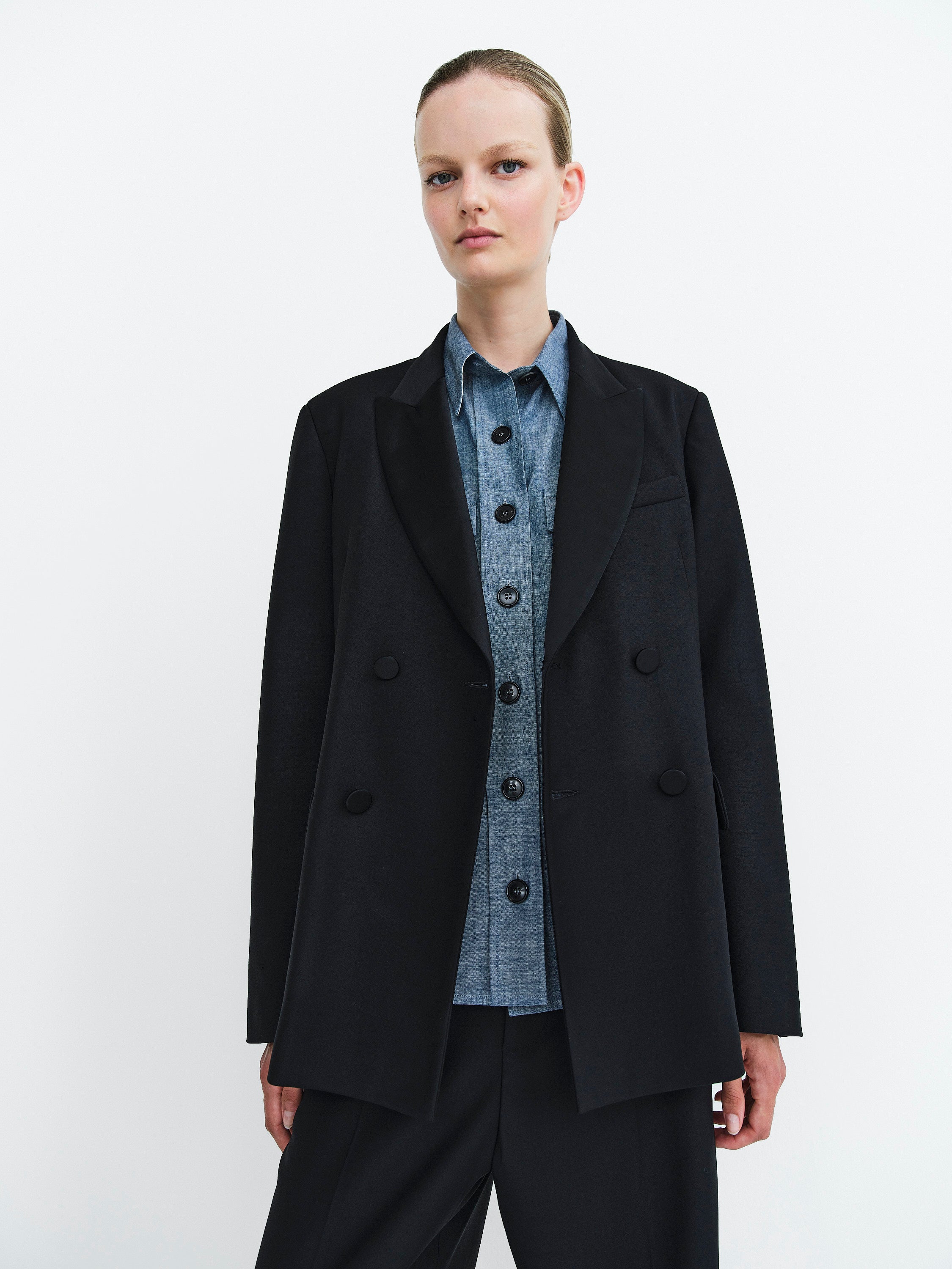 TUXEDO JACKET / BLACK