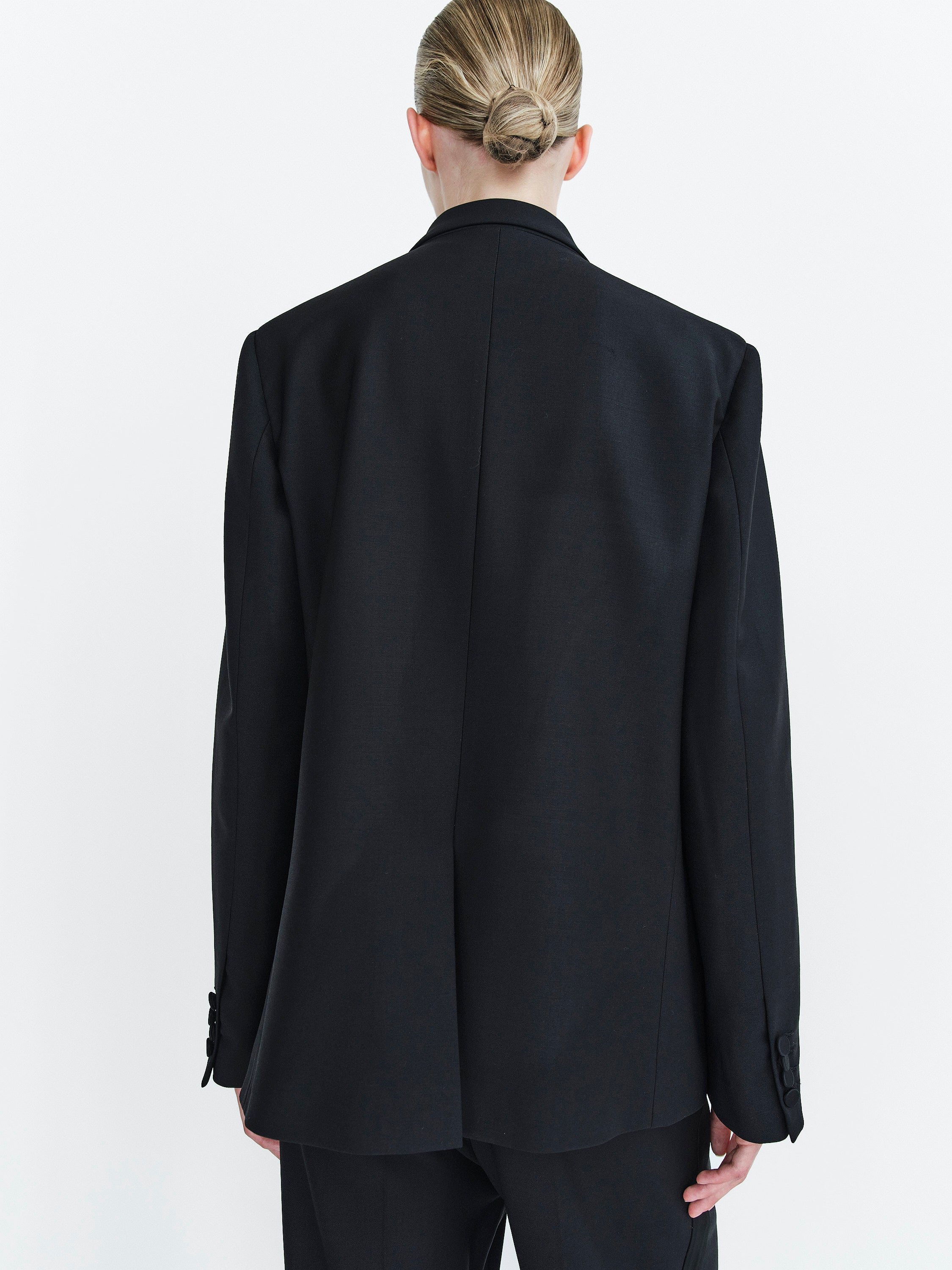 TUXEDO JACKET / BLACK