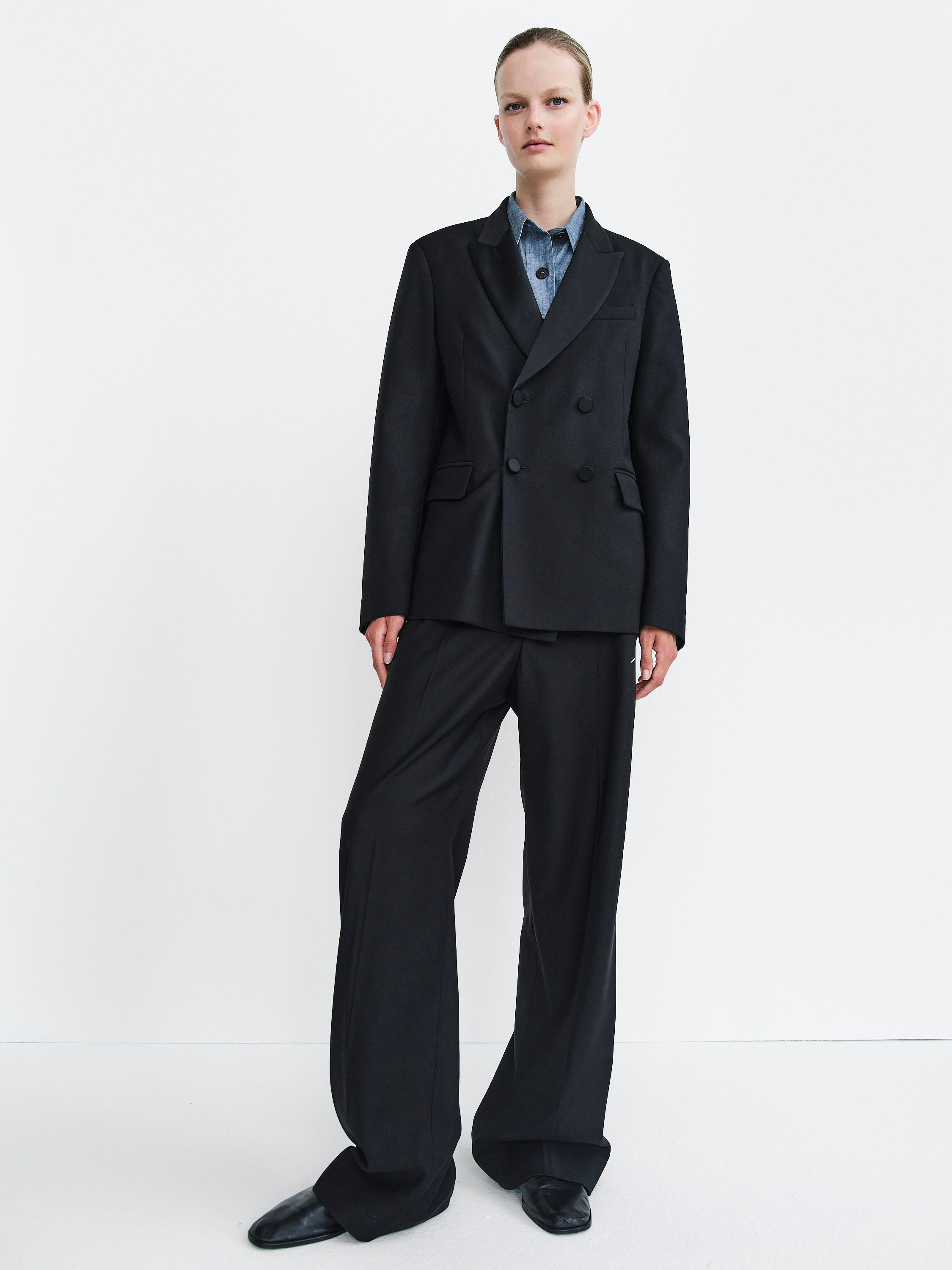TUXEDO JACKET / BLACK