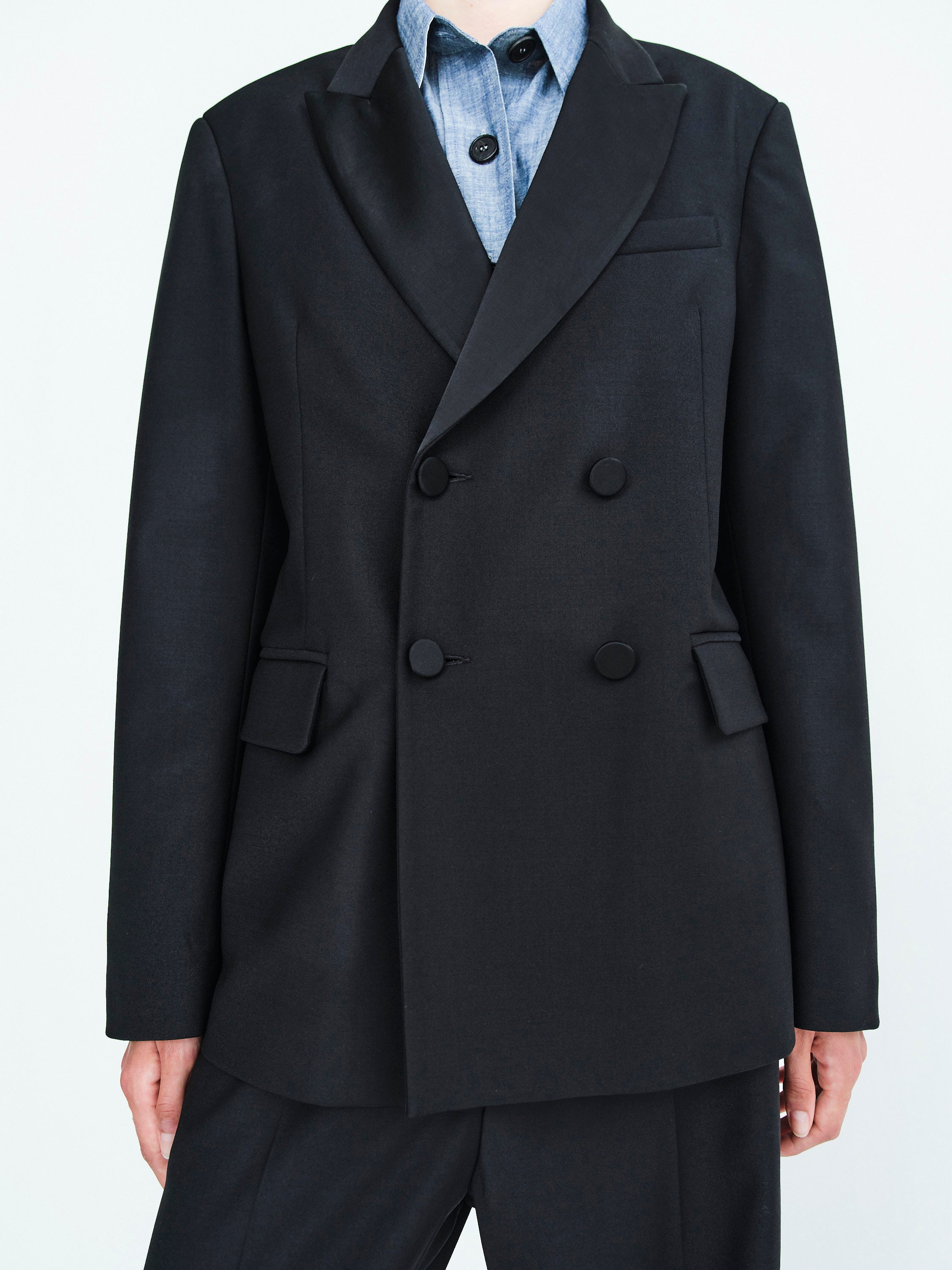 TUXEDO JACKET / BLACK