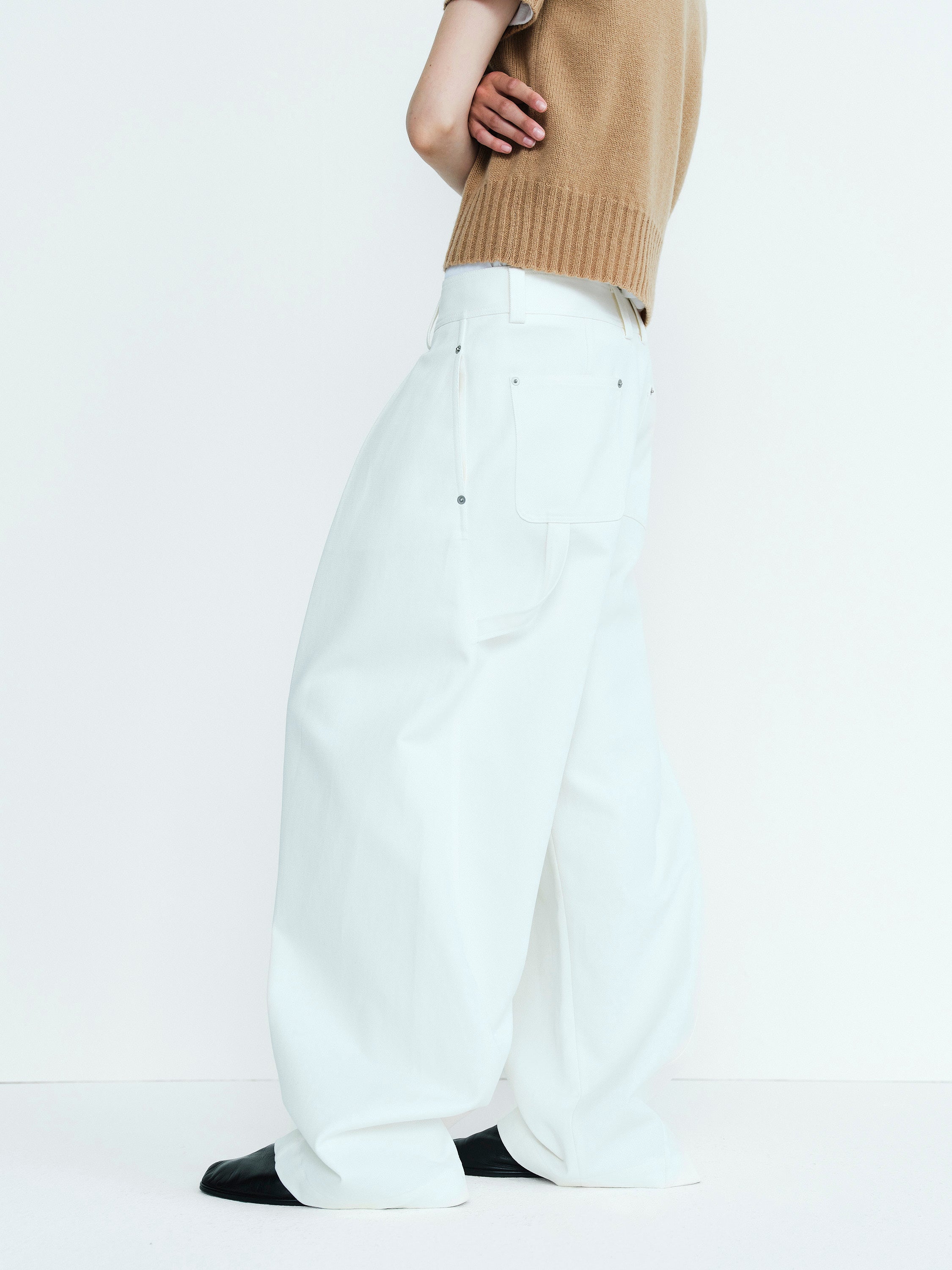SPENCER PANTS / CREAM