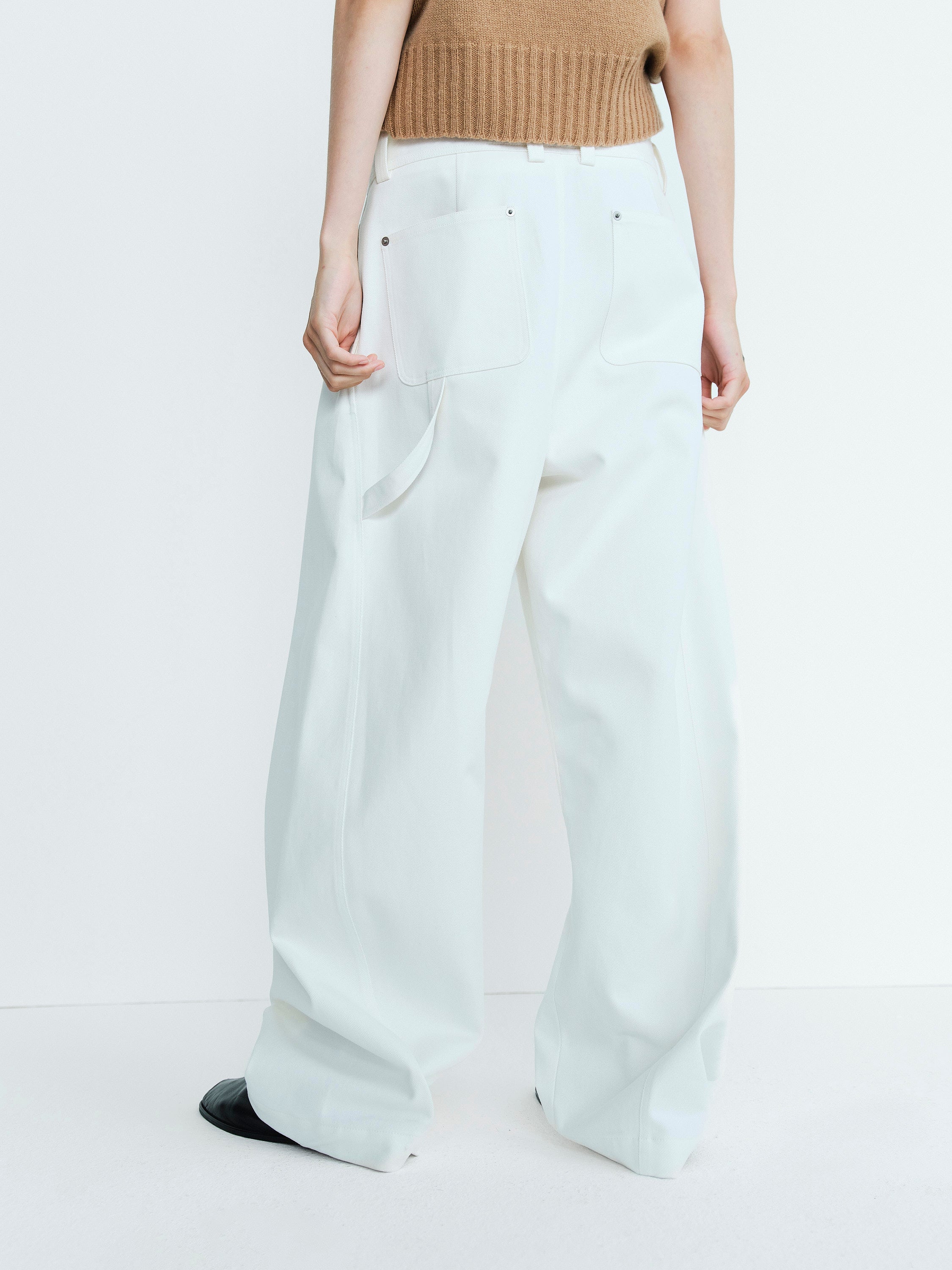 SPENCER PANTS / CREAM