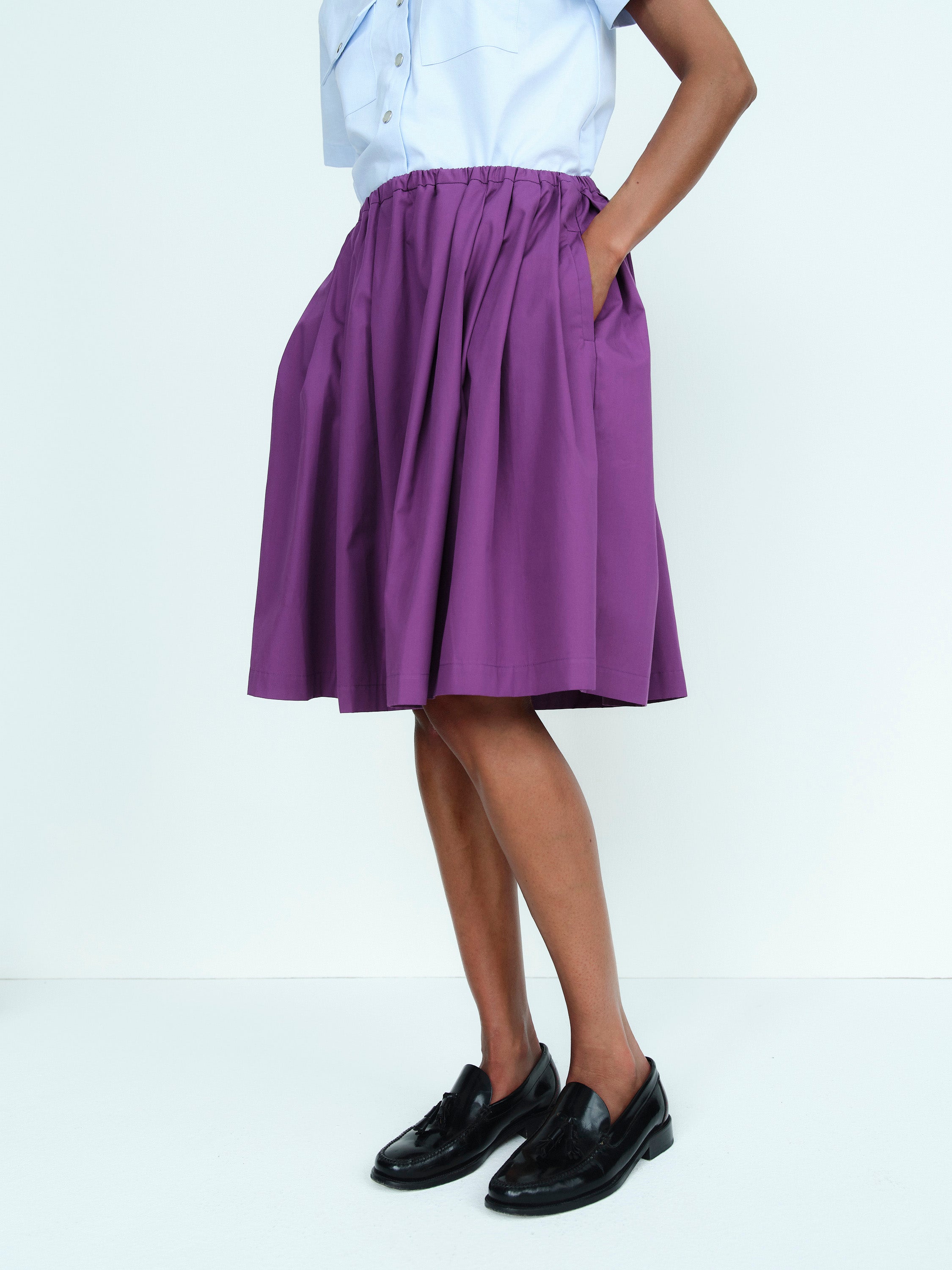 TIM SKIRT / PURPLE