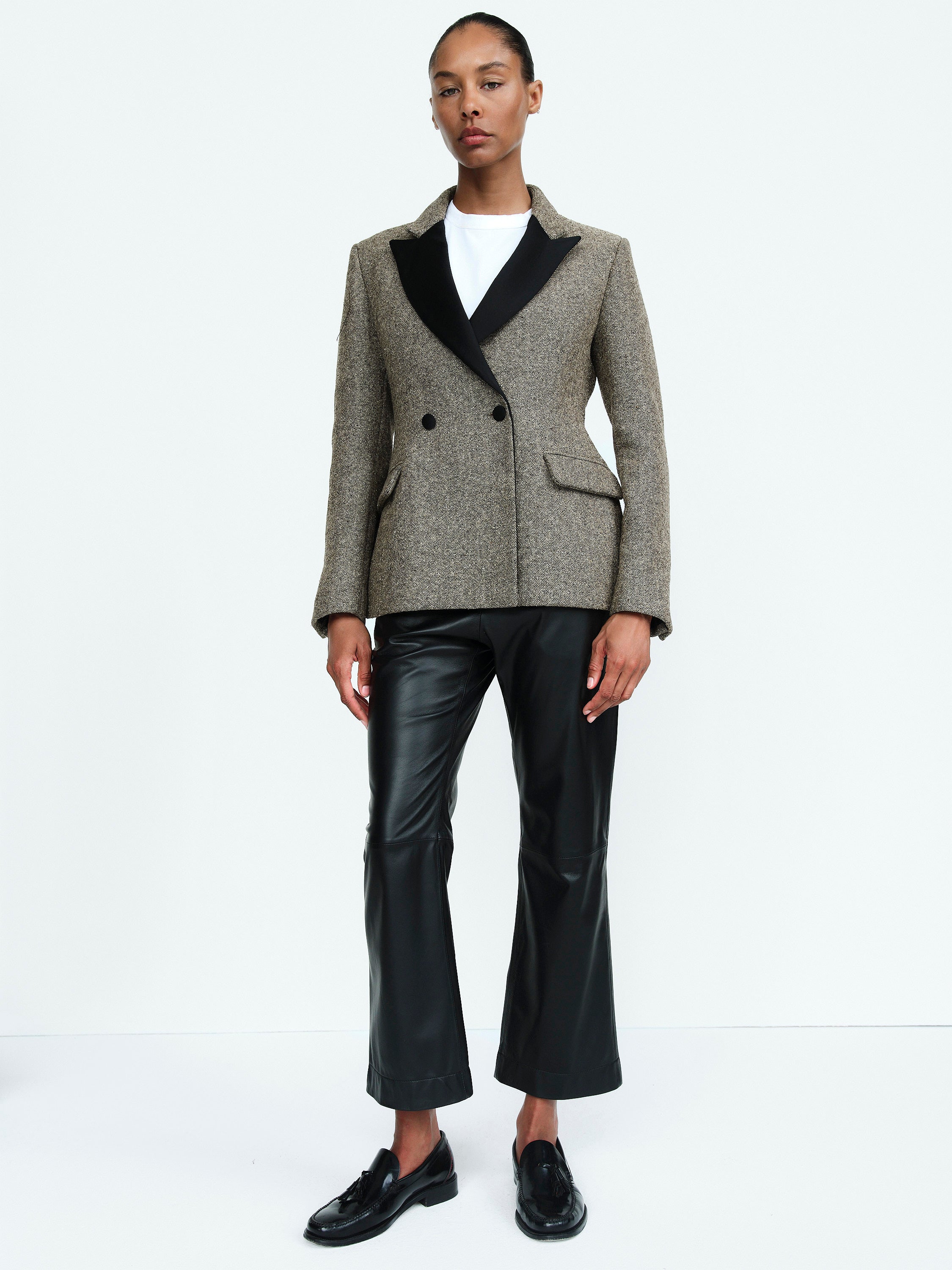 MORRIS JACKET / TWEED BROWN