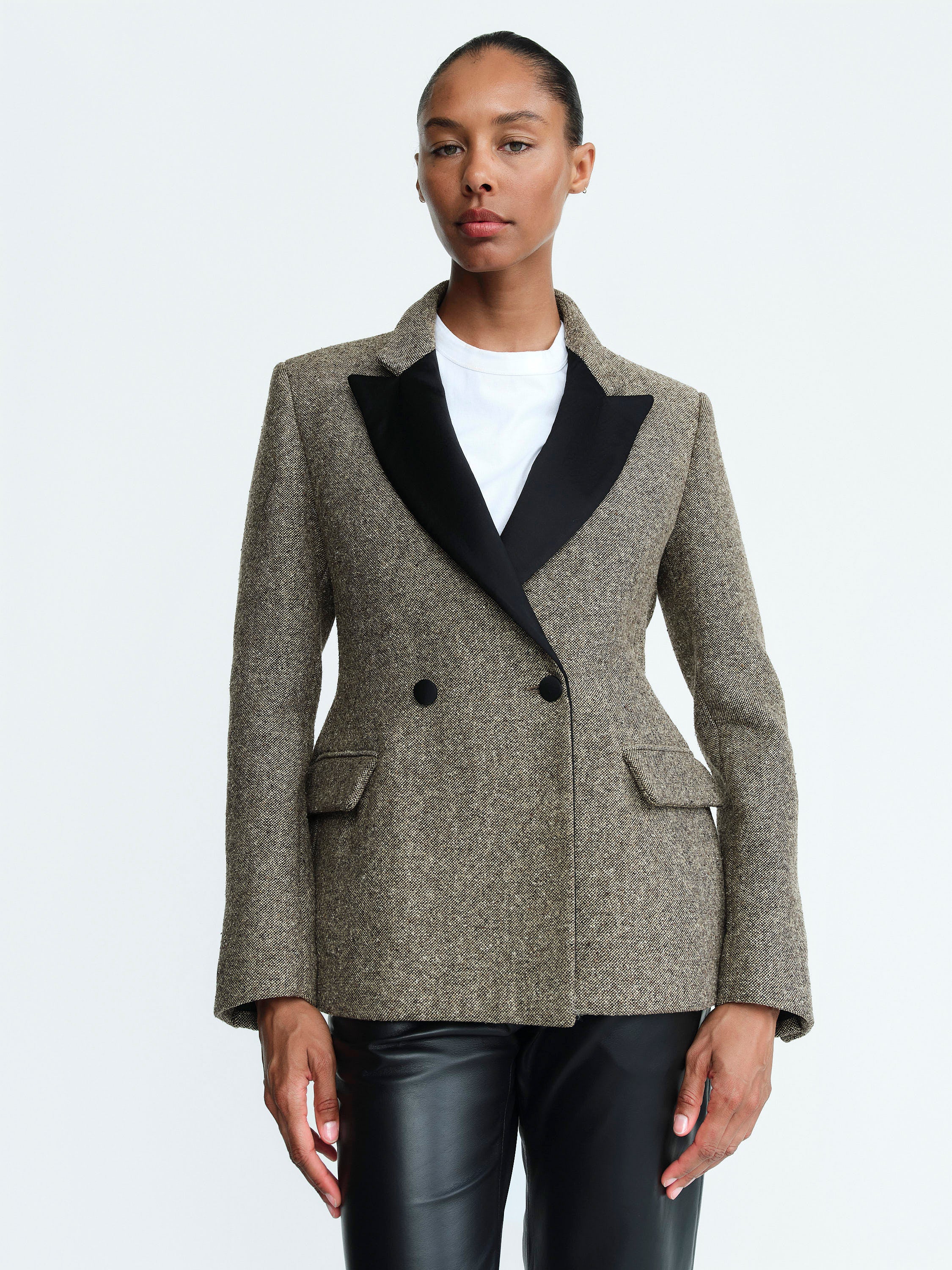 MORRIS JACKET / TWEED BROWN
