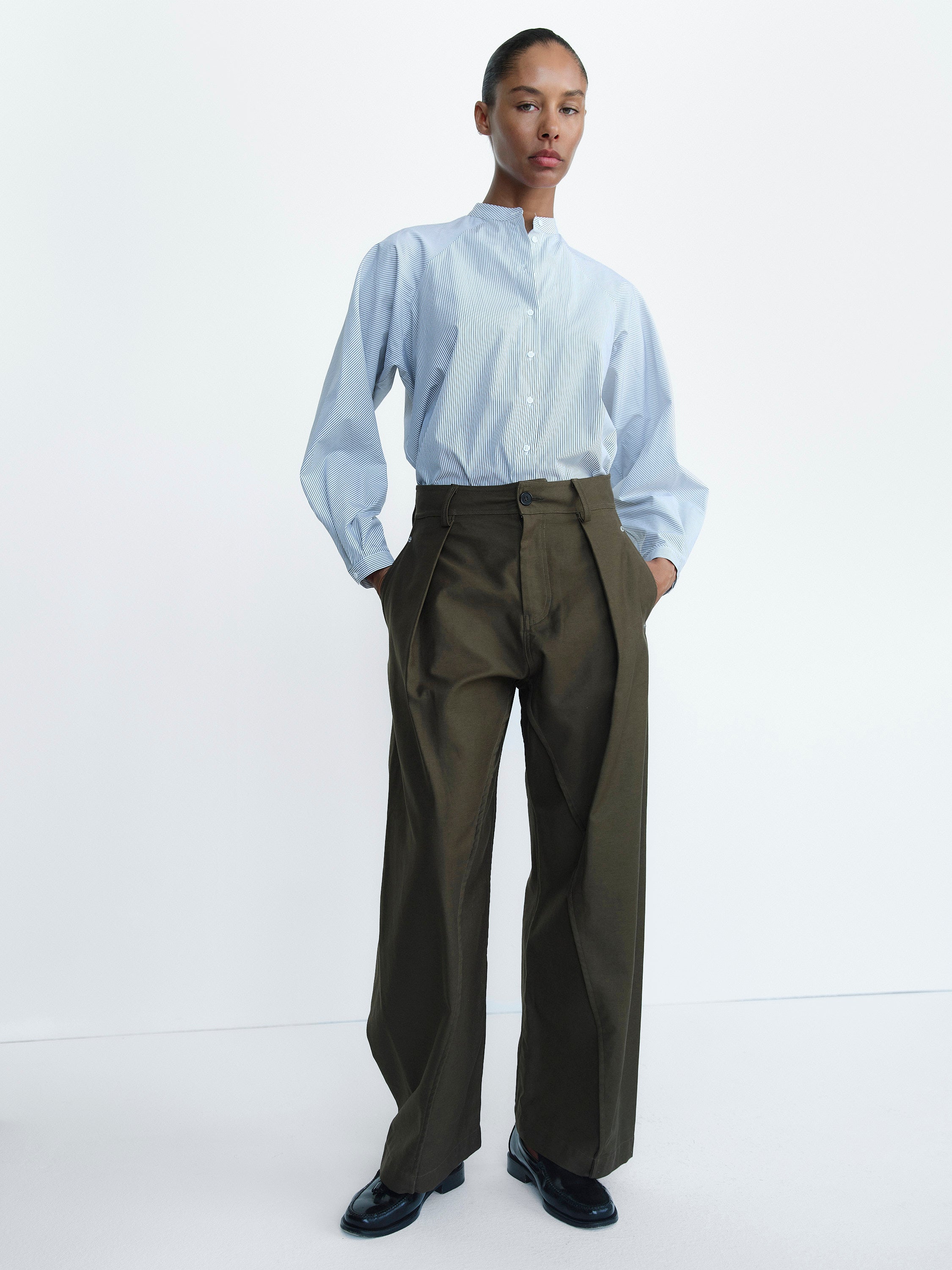 SPENCER PANTS / KHAKI GREEN