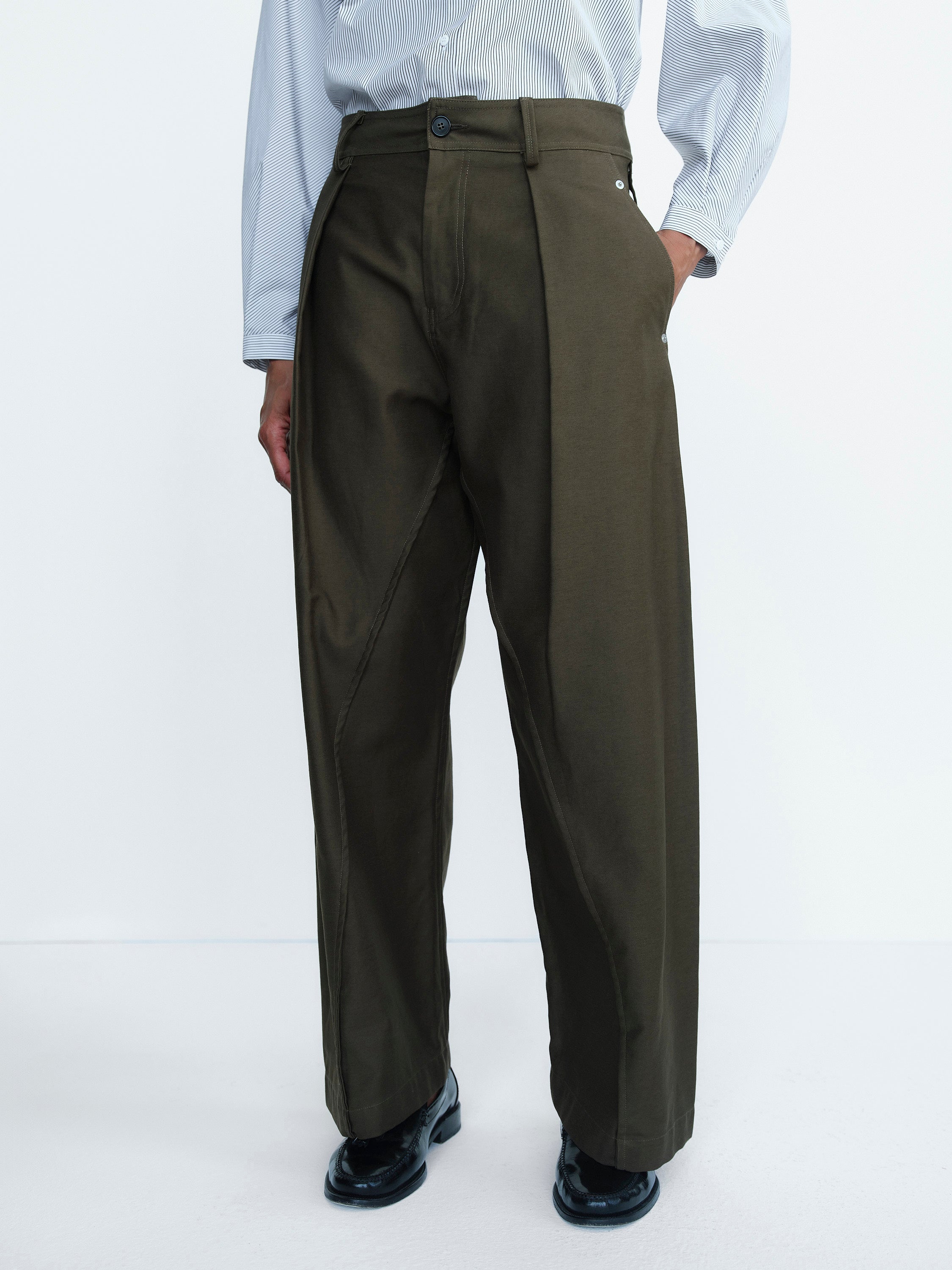 SPENCER PANTS / KHAKI GREEN