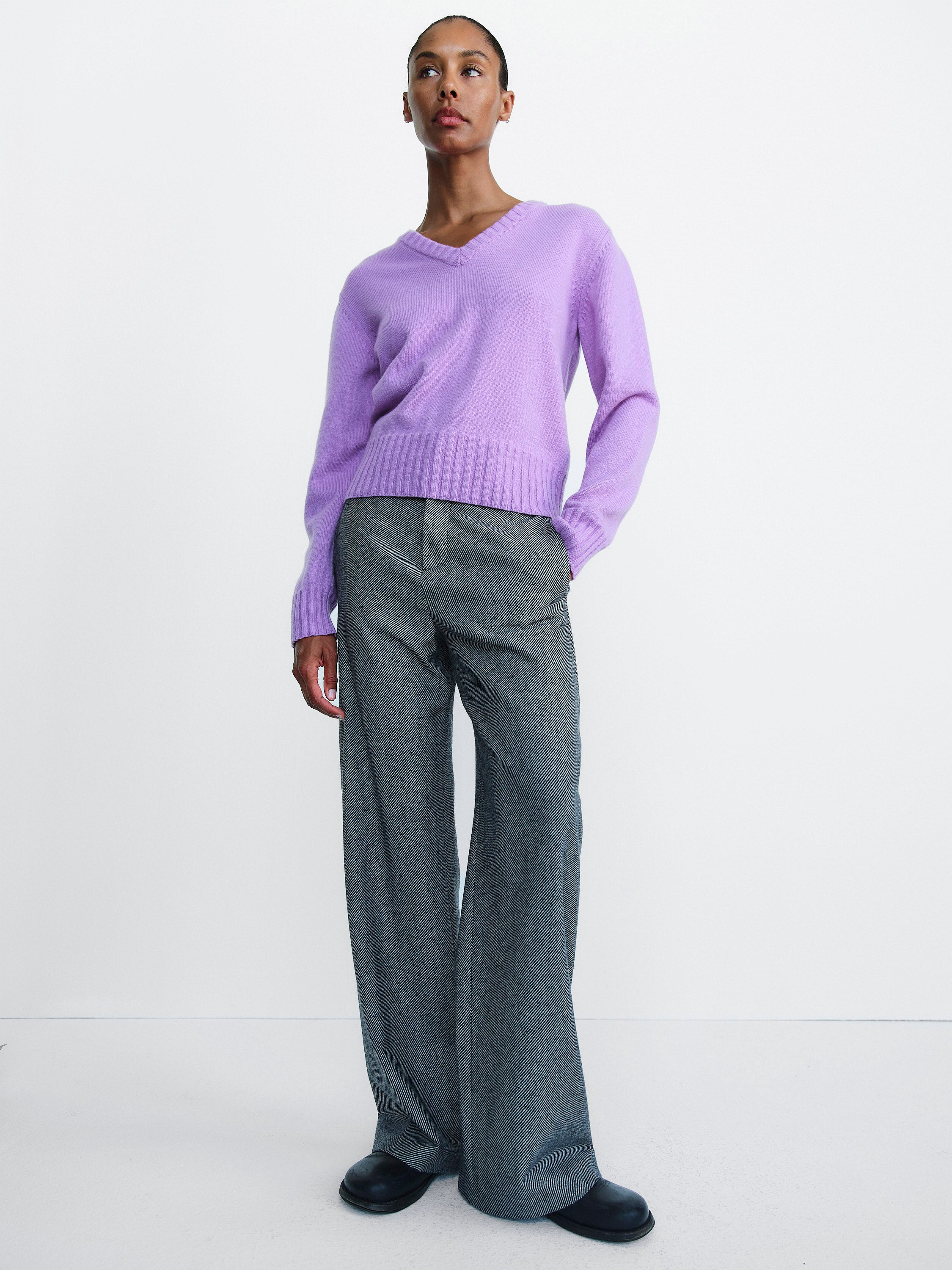 LOUISA JUMPER / PURPLE