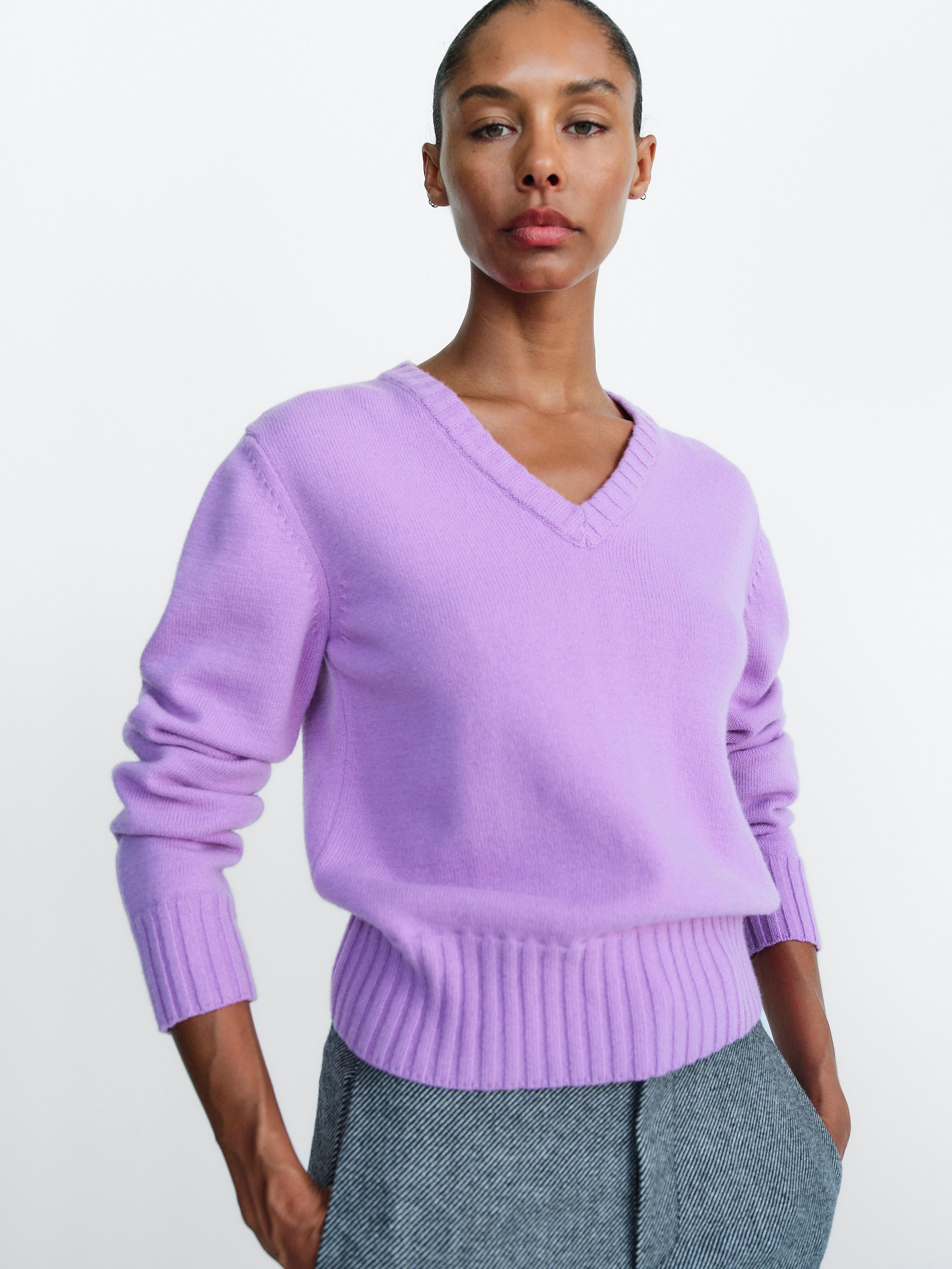 LOUISA JUMPER / PURPLE