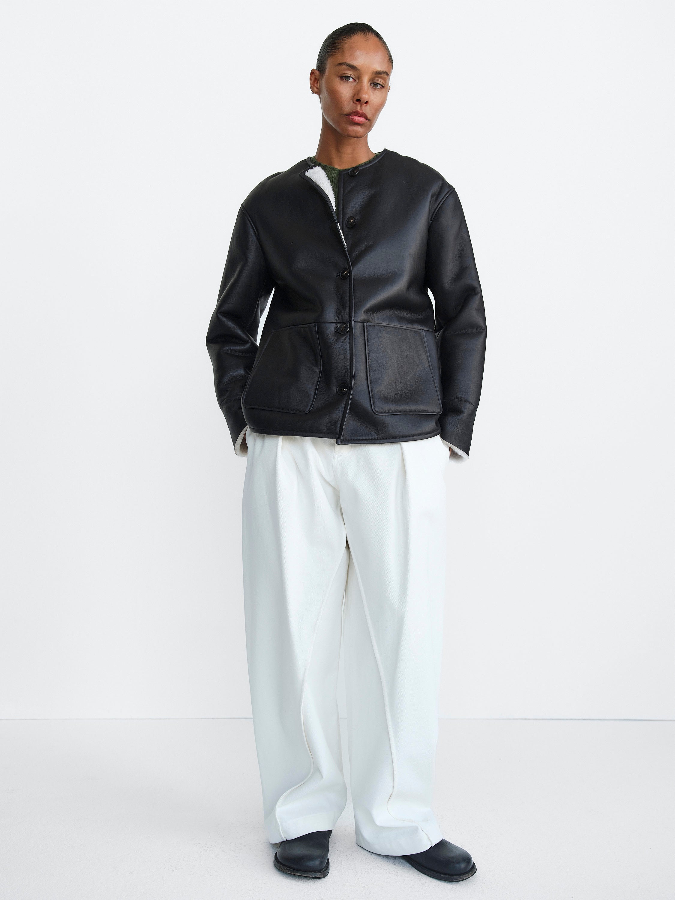 SPENCER PANTS / CREAM
