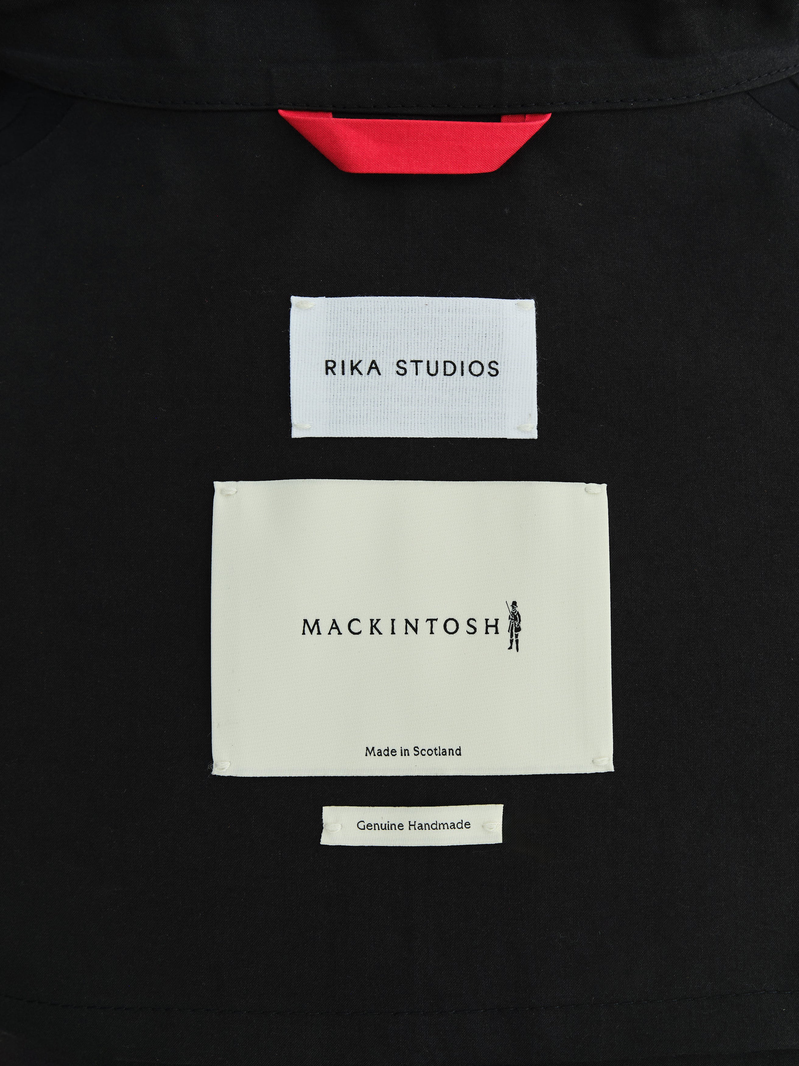 MACKINTOSH X RIKA STUDIOS, FRANK JACKET / BLACK