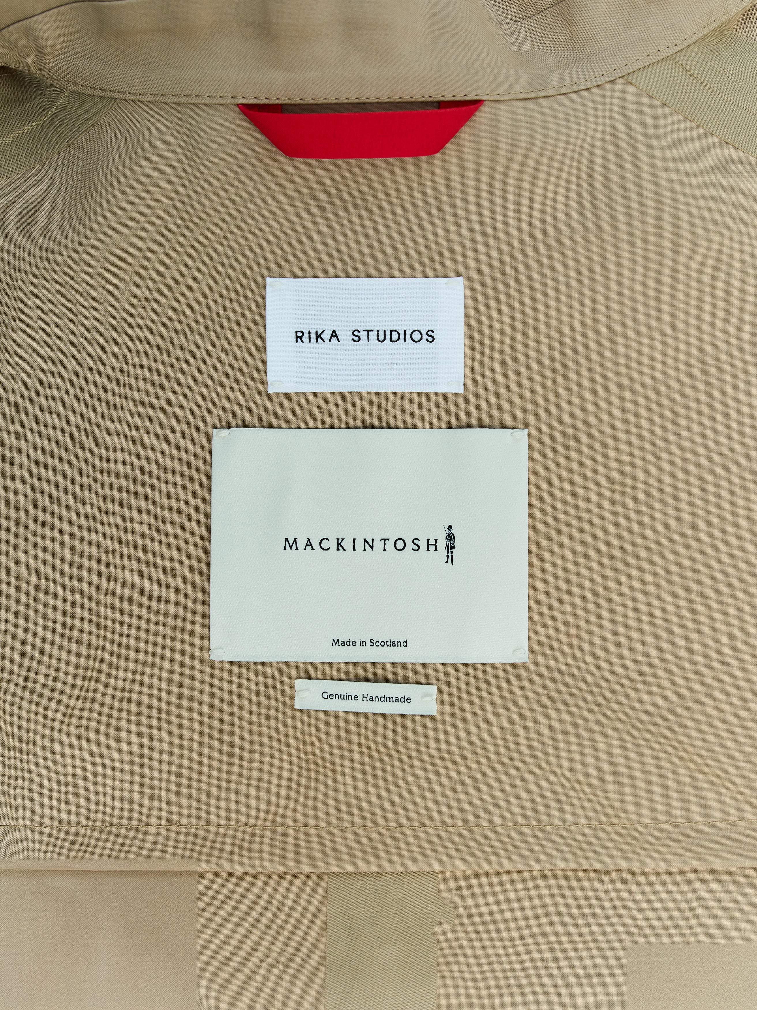 MACKINTOSH RIKA STUDIOS, FRANK JACKET / FAWN