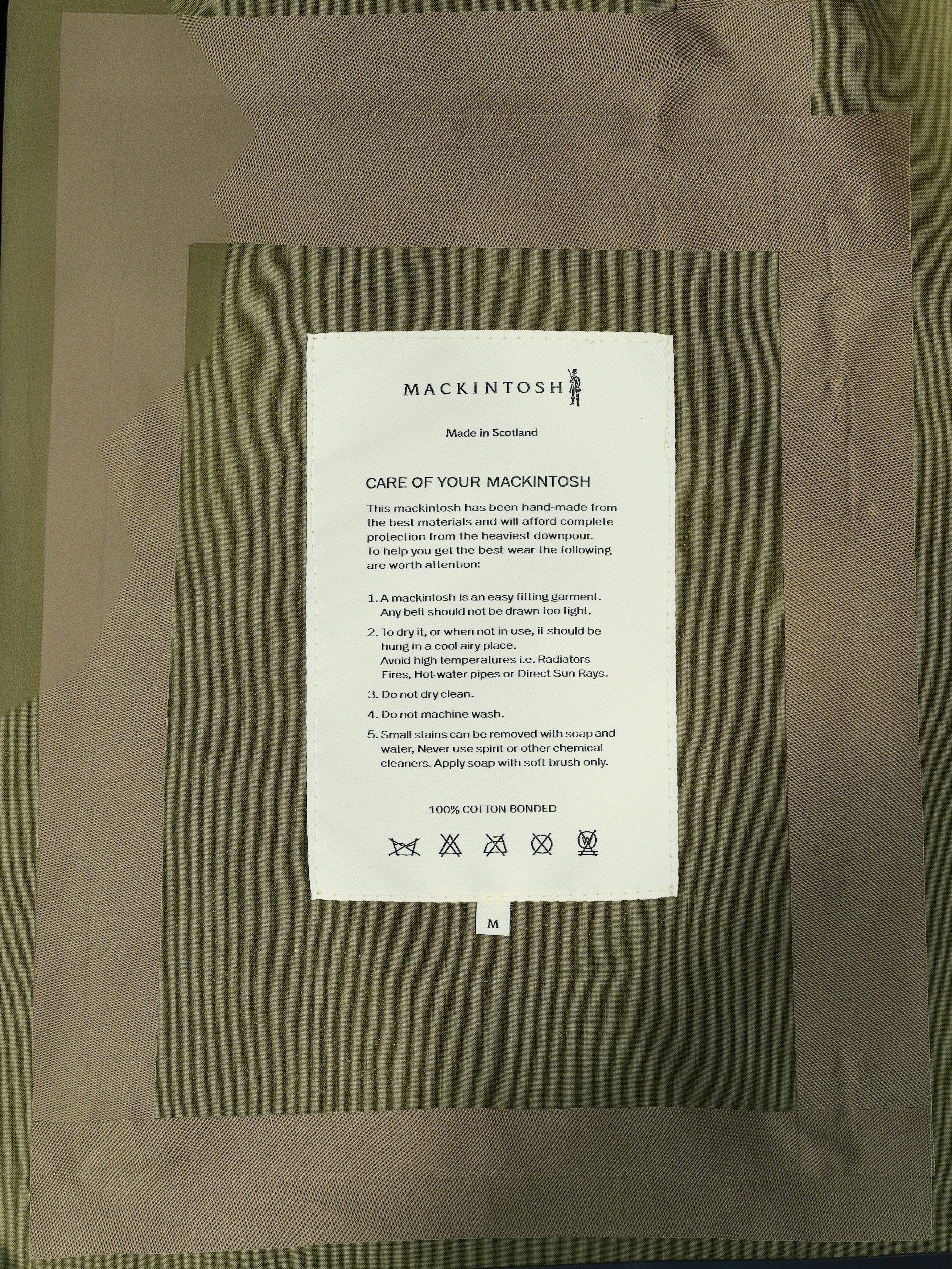 MACKINTOSH X RIKA STUDIOS, FRANK JACKET / KHAKI